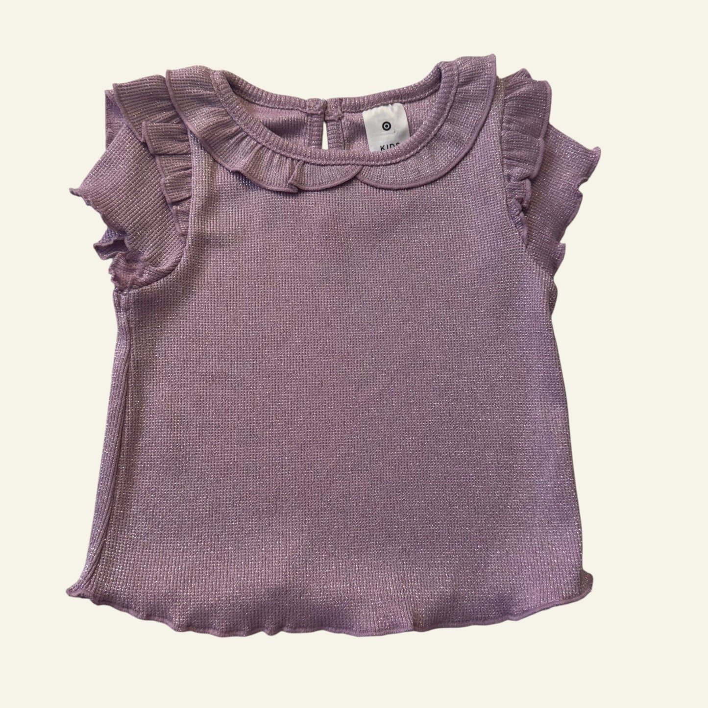 Target pink sparkle top size 1