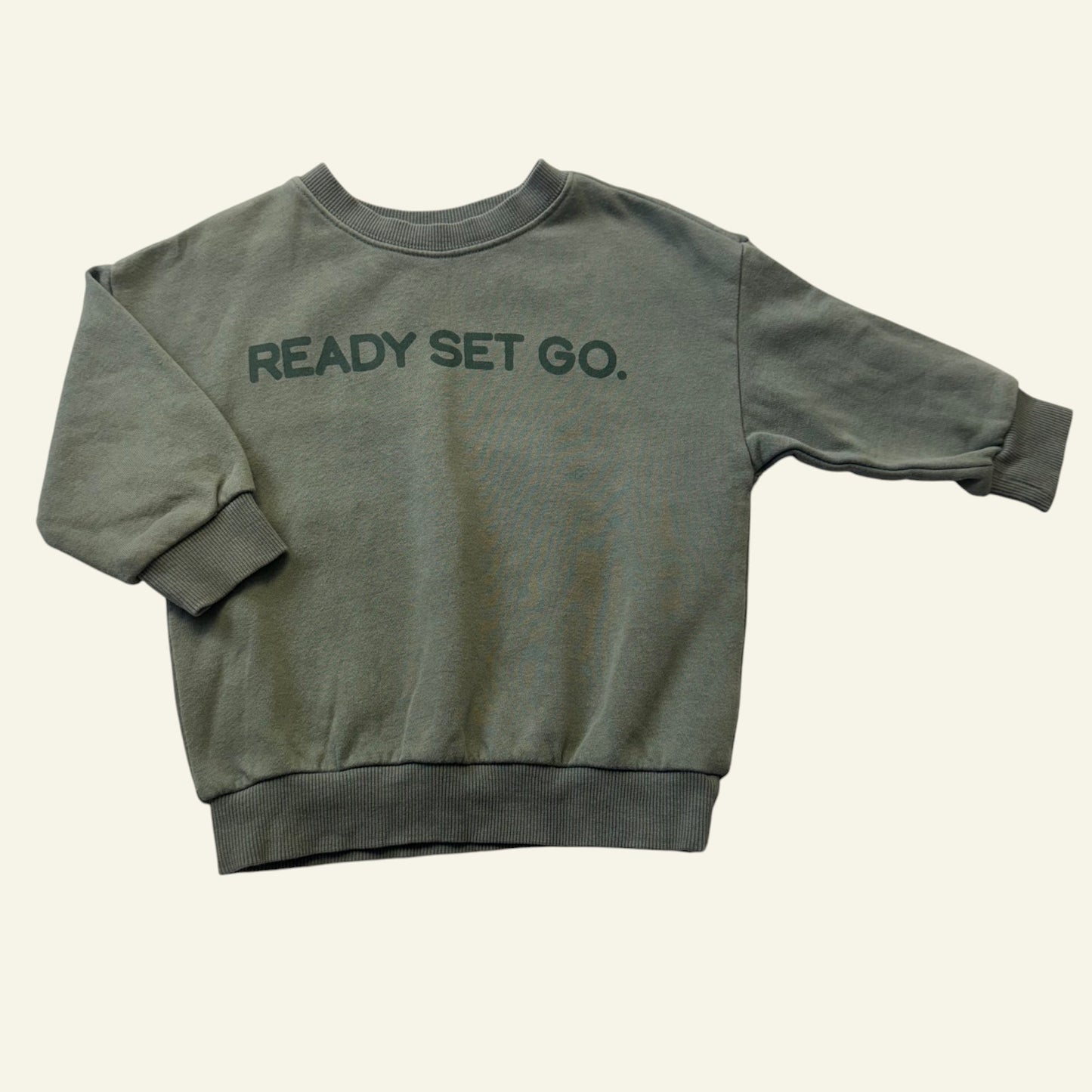 Target green ready set go jumper size 1