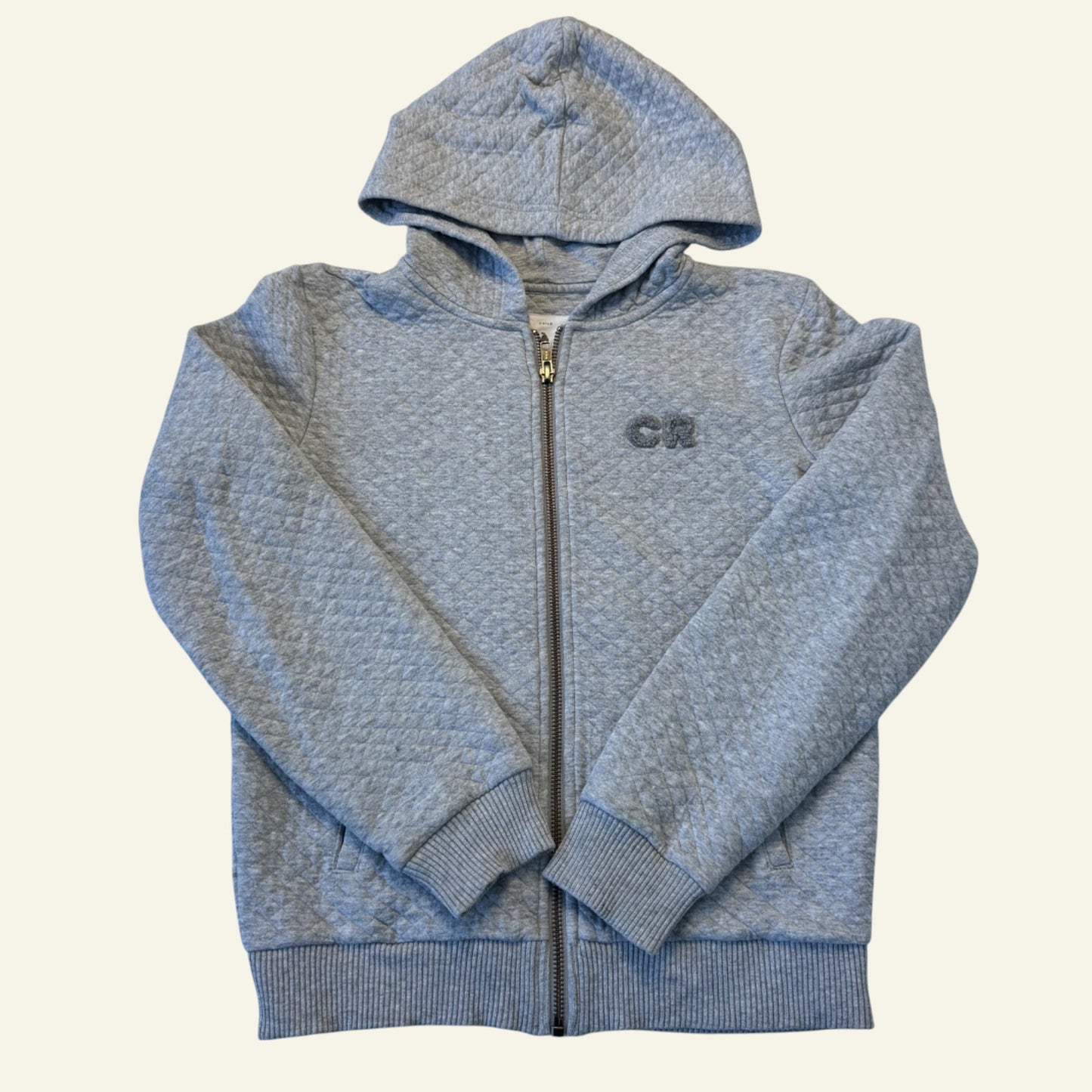 Country Road grey quilted jacket size 12