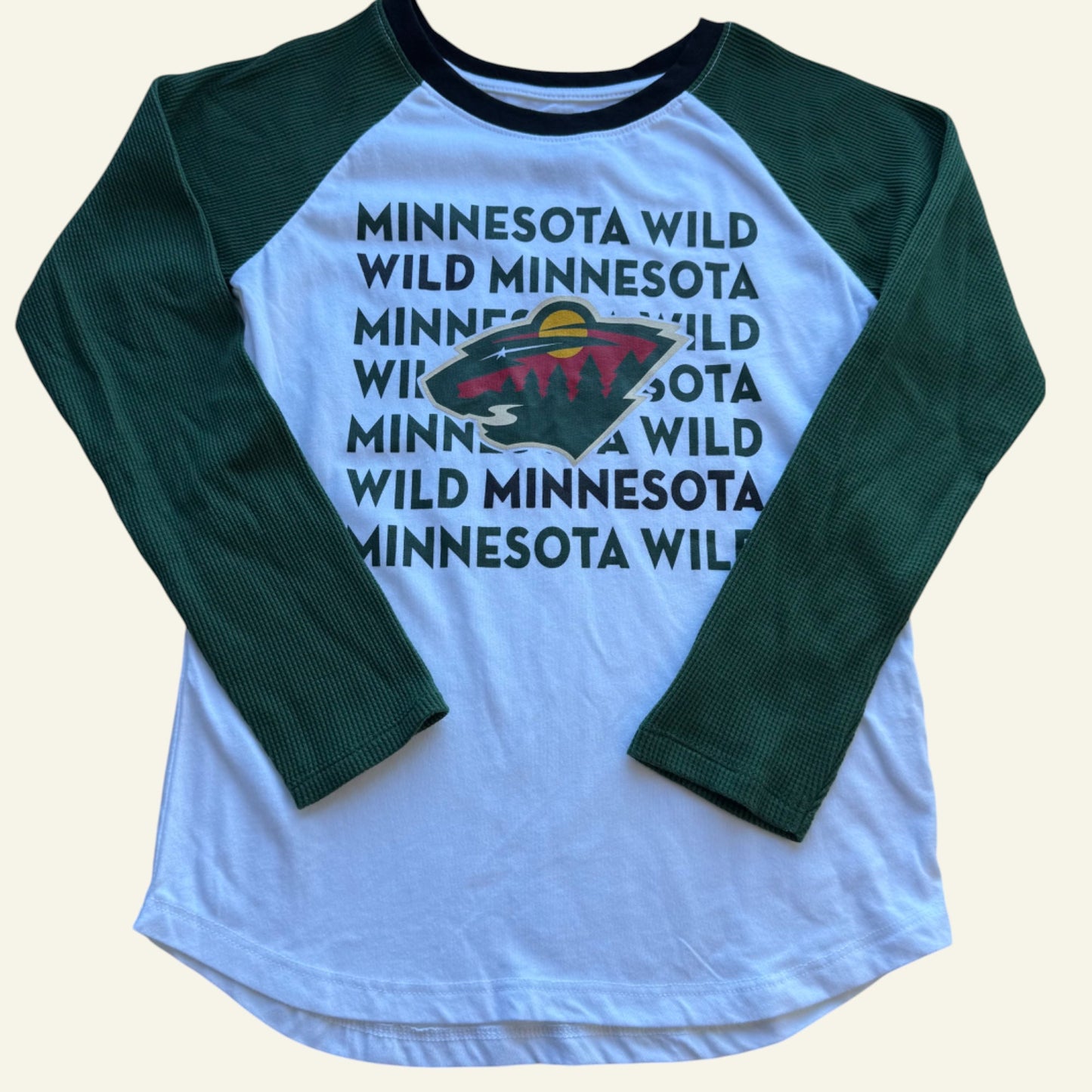 NHL Minnesota long sleeve shirt size 7/8