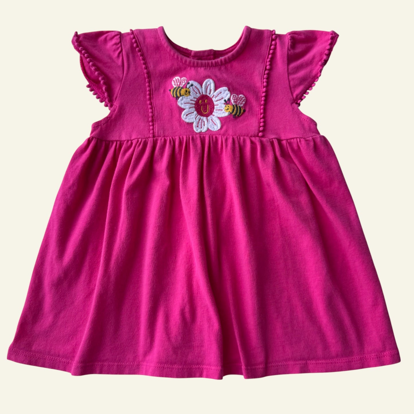 Sprout pink bee dress size 2