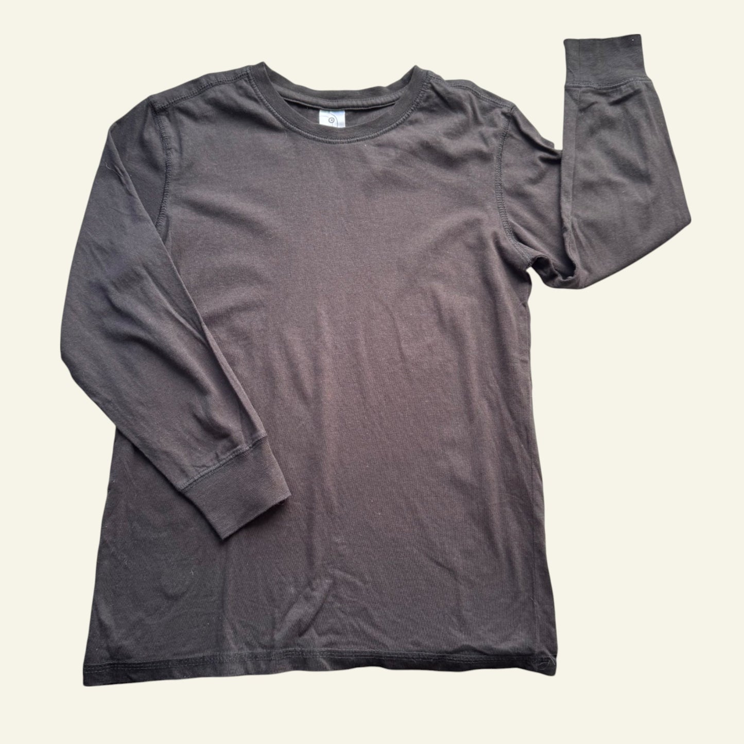 Target black long sleeve top size 8