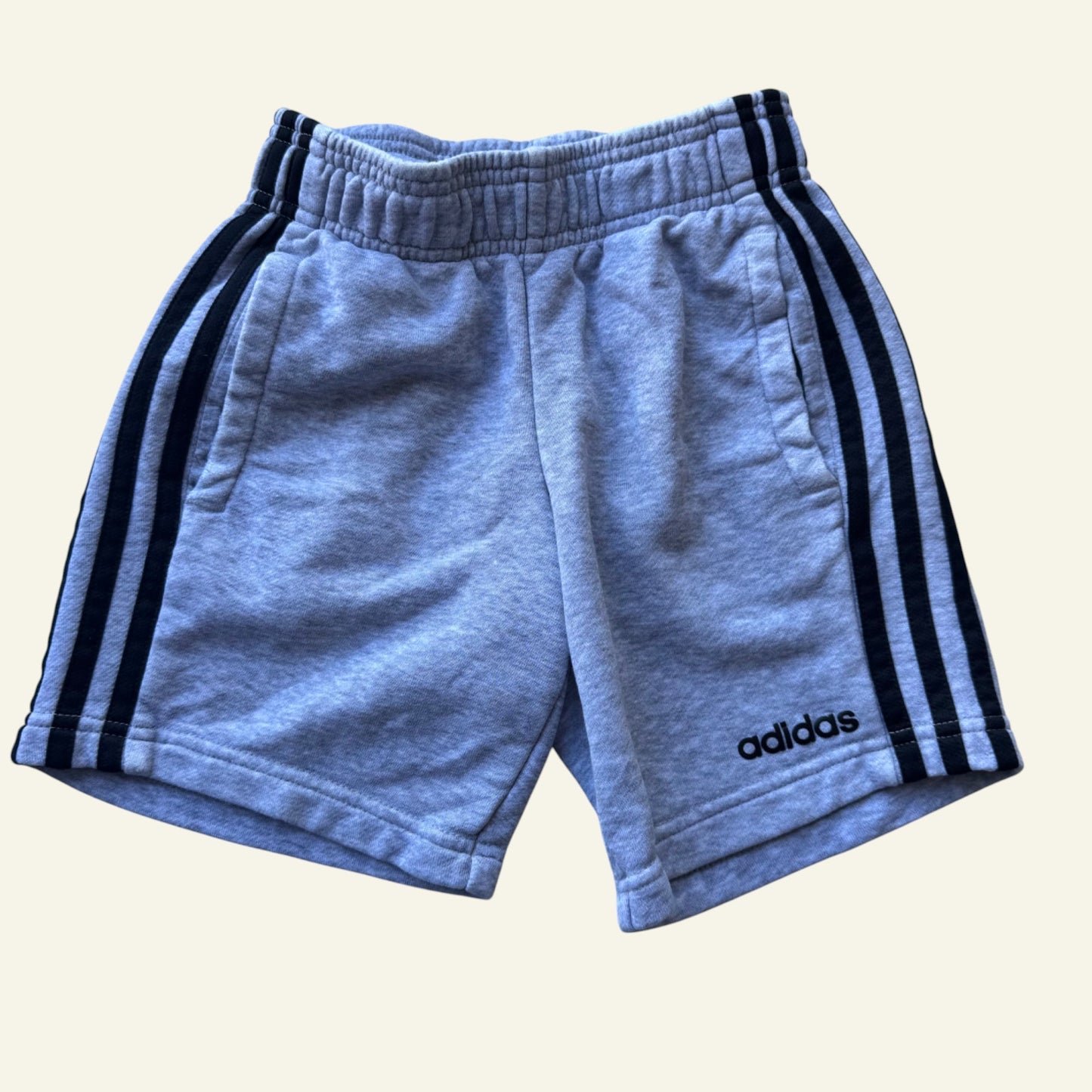 Adidas grey shorts size 7-8