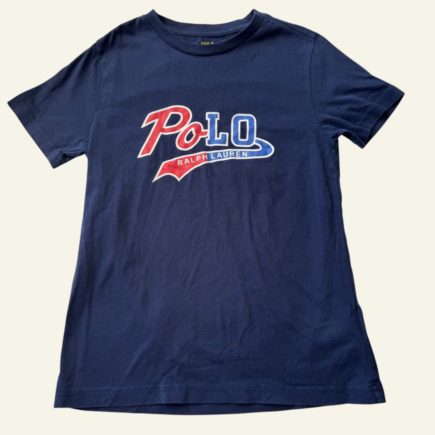 Ralph Lauren Polo navy tshirt size 7