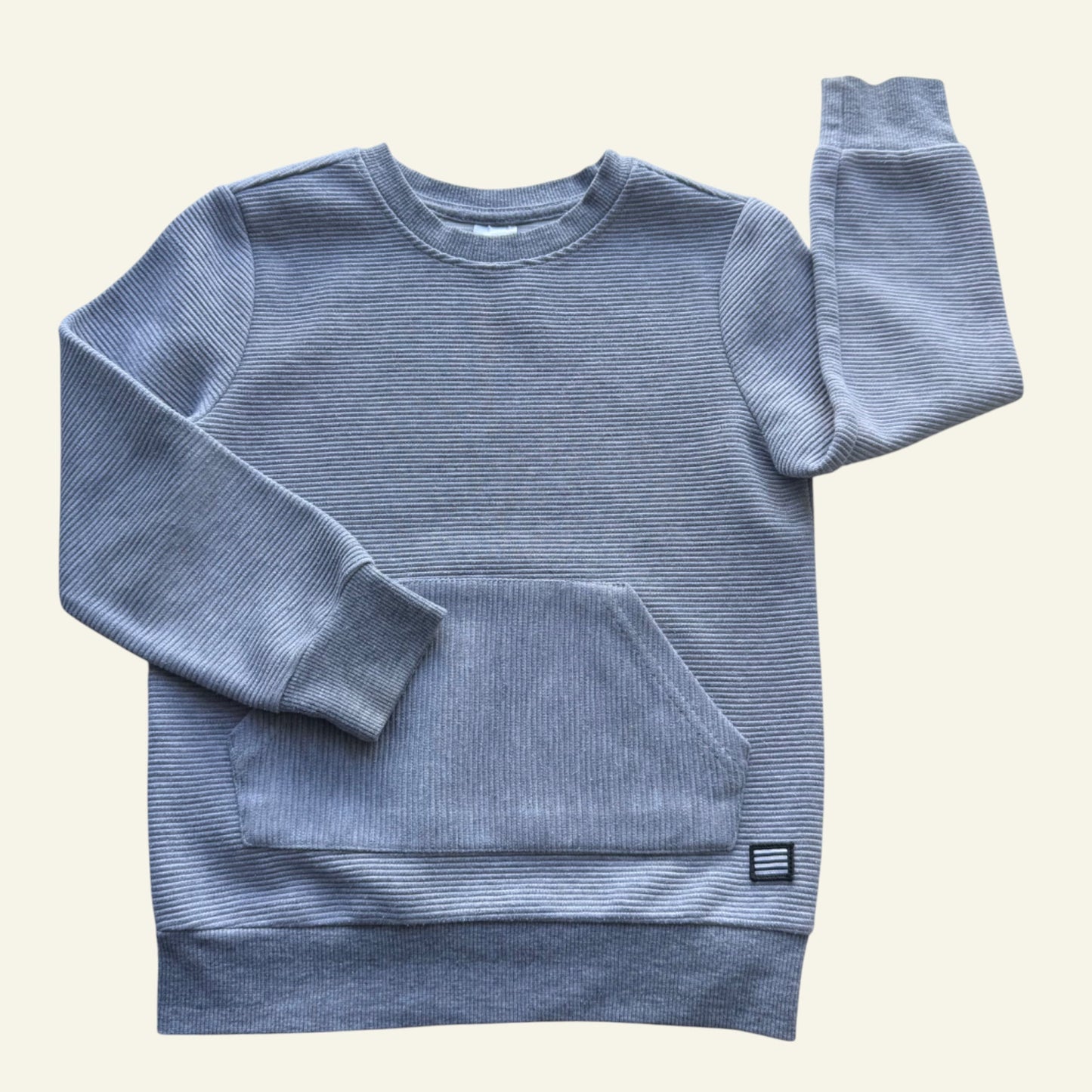 H&T grey jumper with pocket size 5