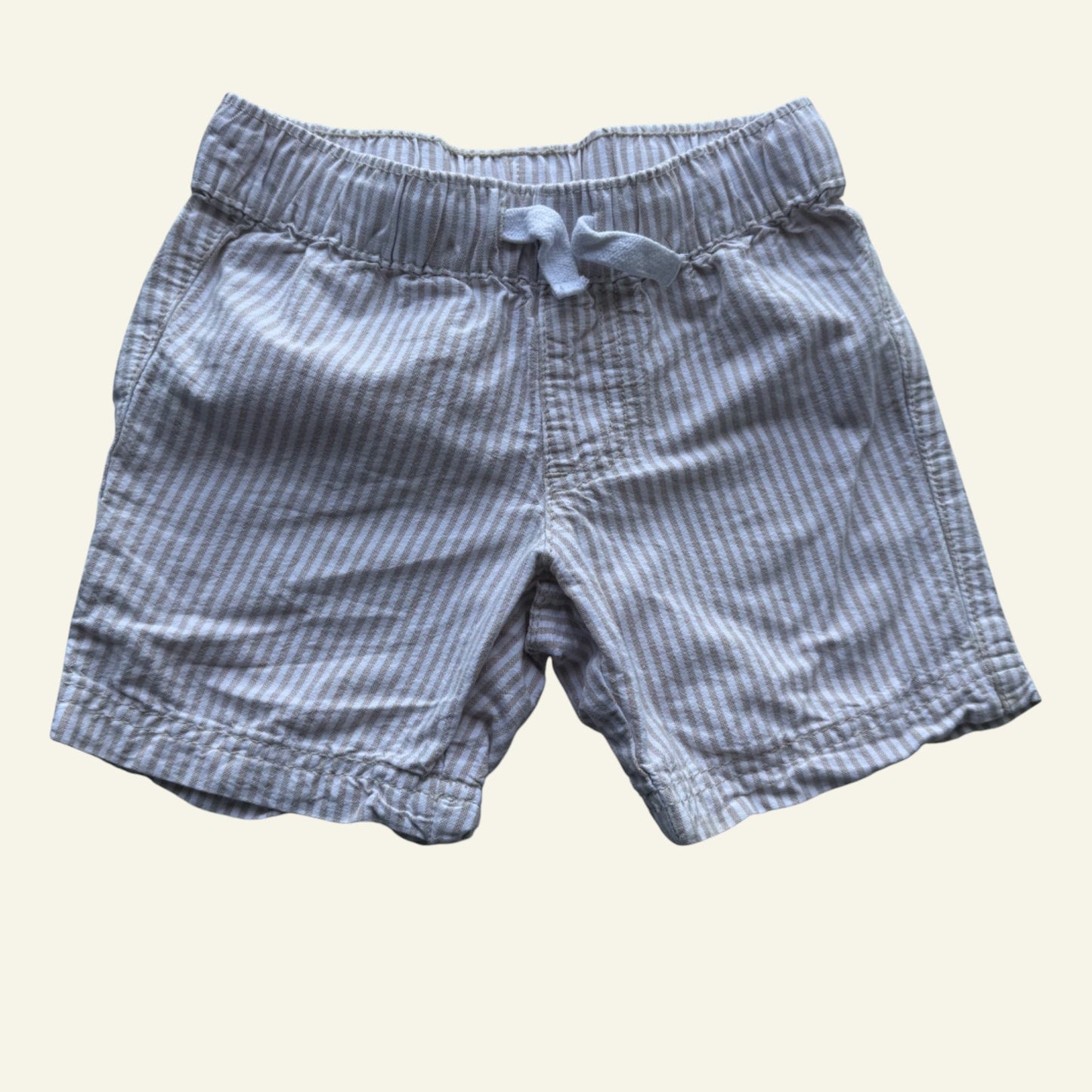 KID brown stripe shorts size 2