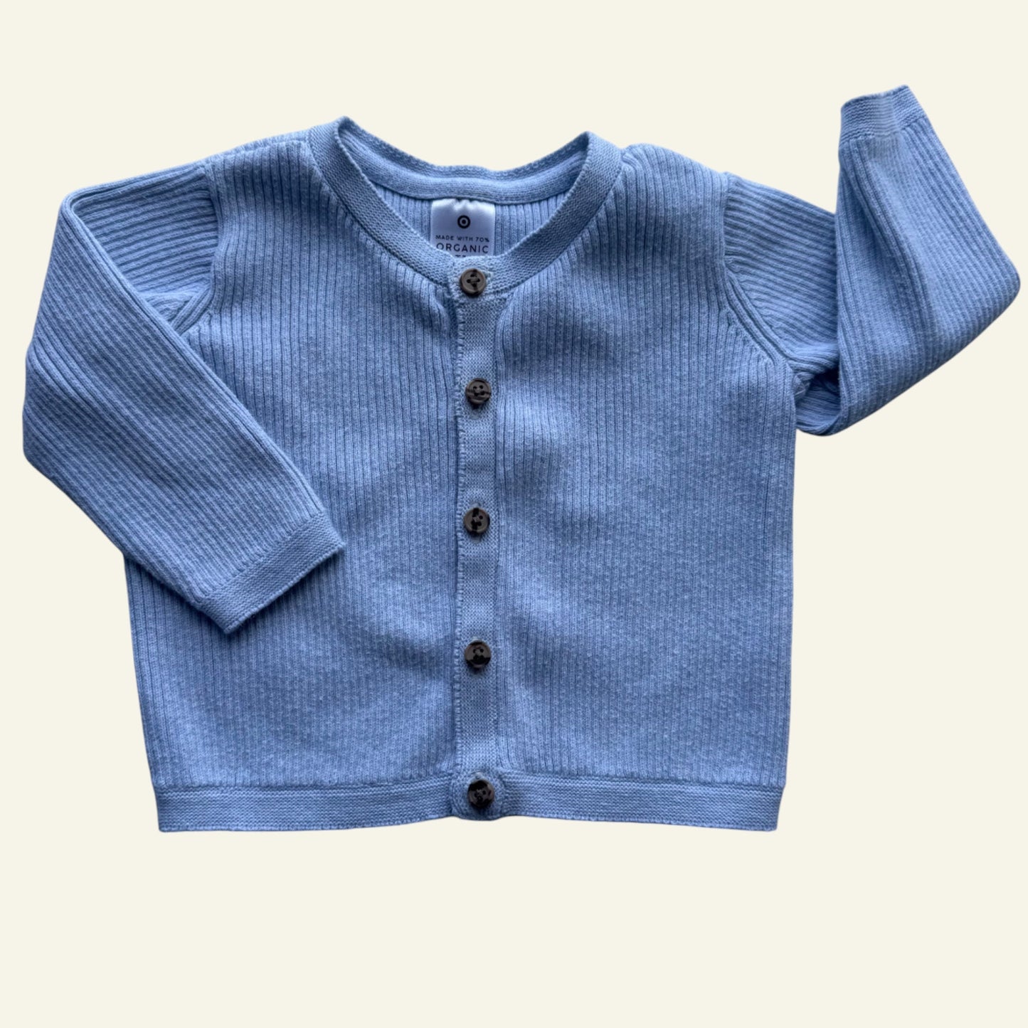 Target pale blue knit cardigan size 00
