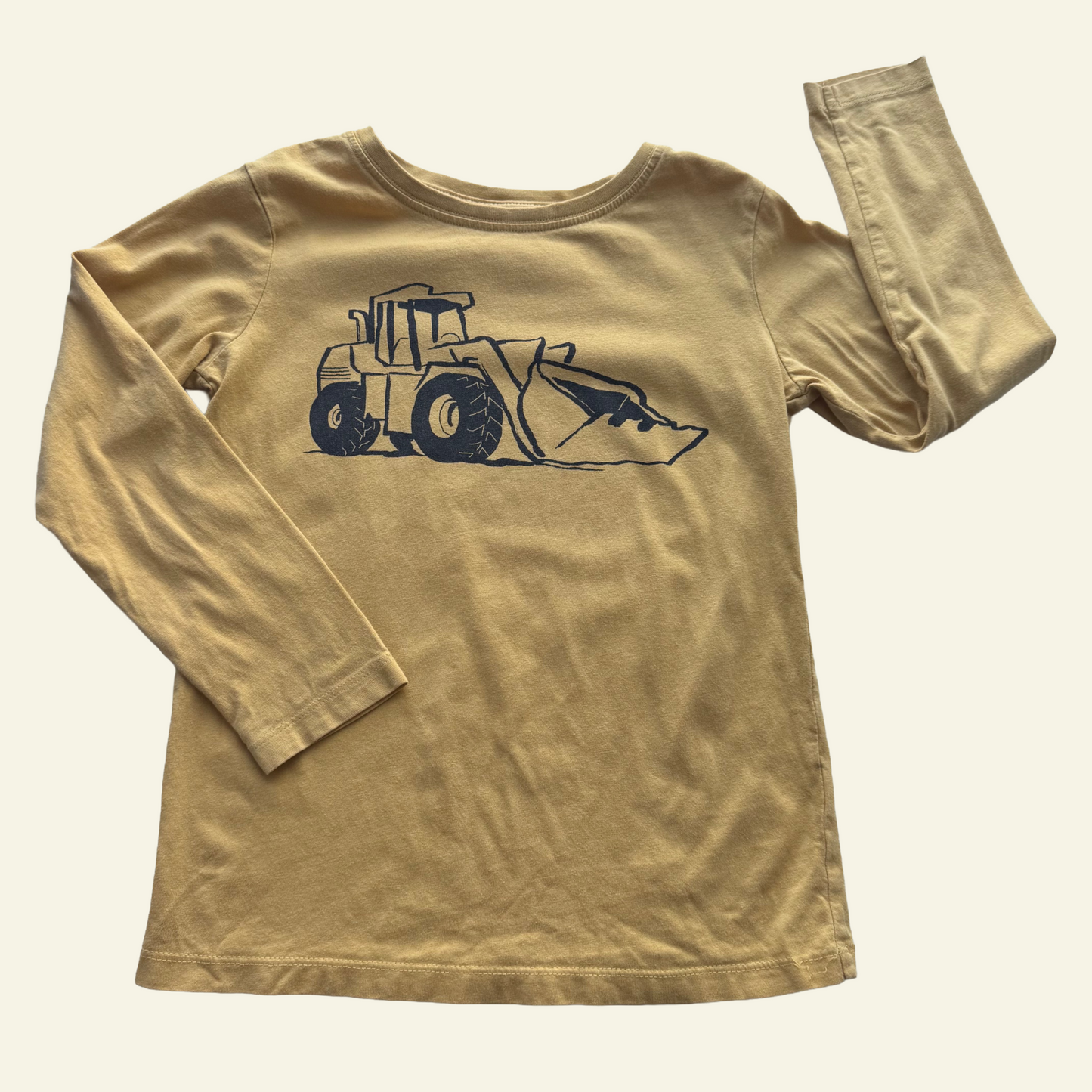 Anko yellow digger long sleeve top size 6