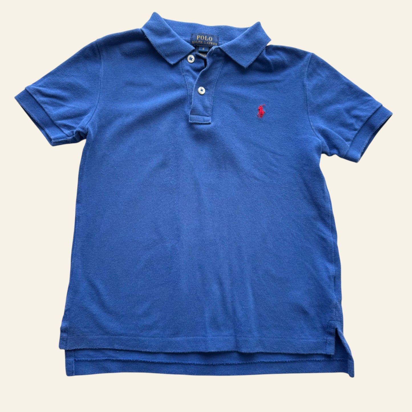 Ralph Lauren bright blue polo size 6