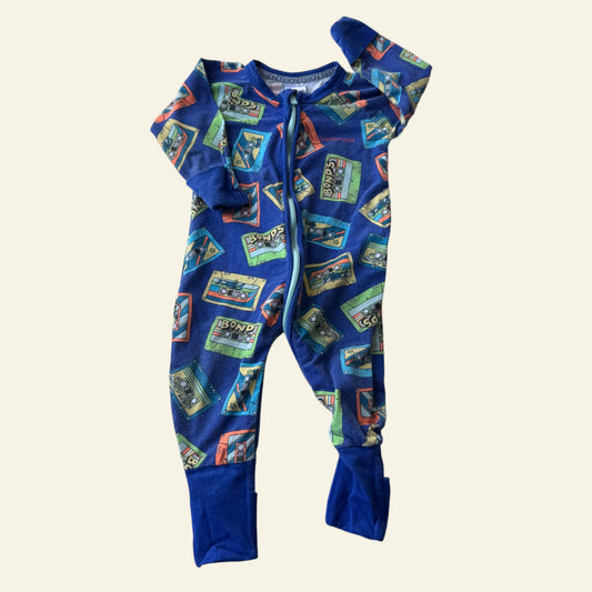 Bonds blue cassette wondersuit size 00