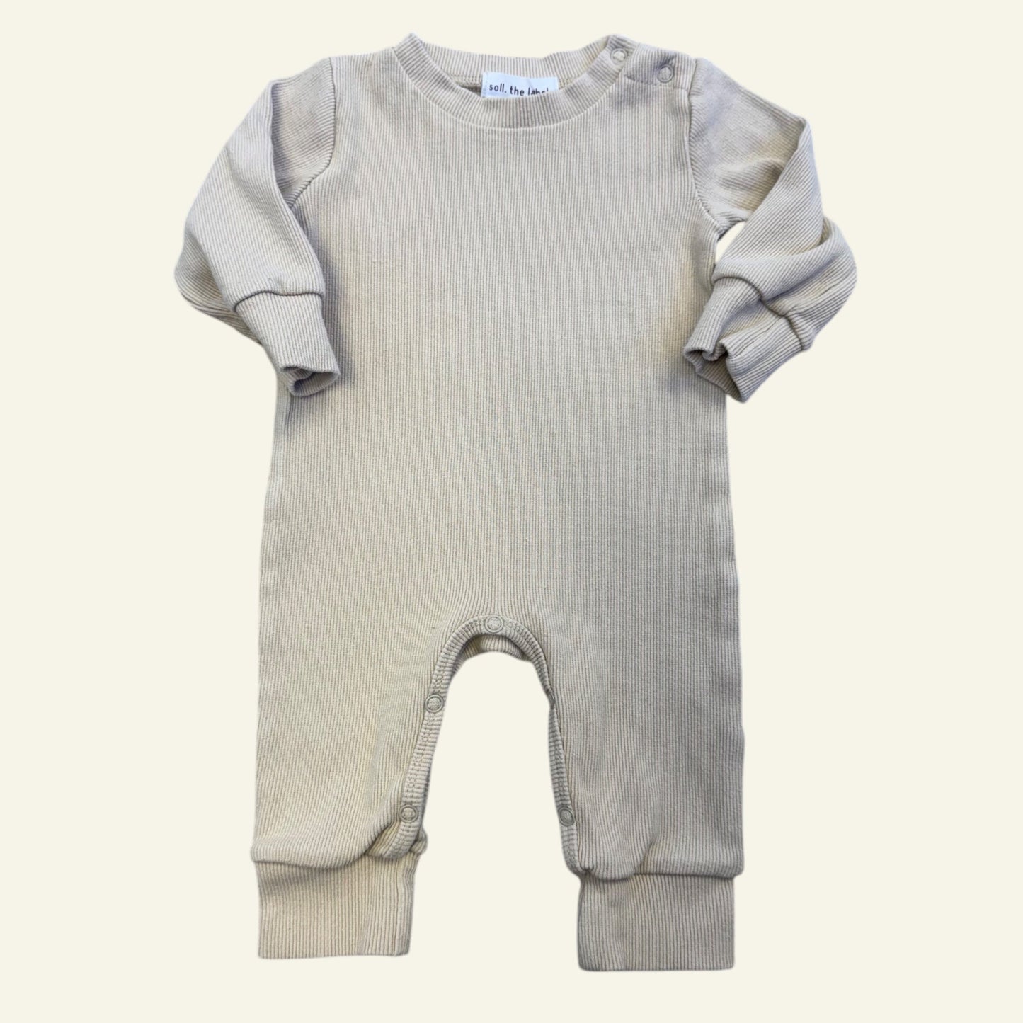 Soll the Label beige onesie size 00
