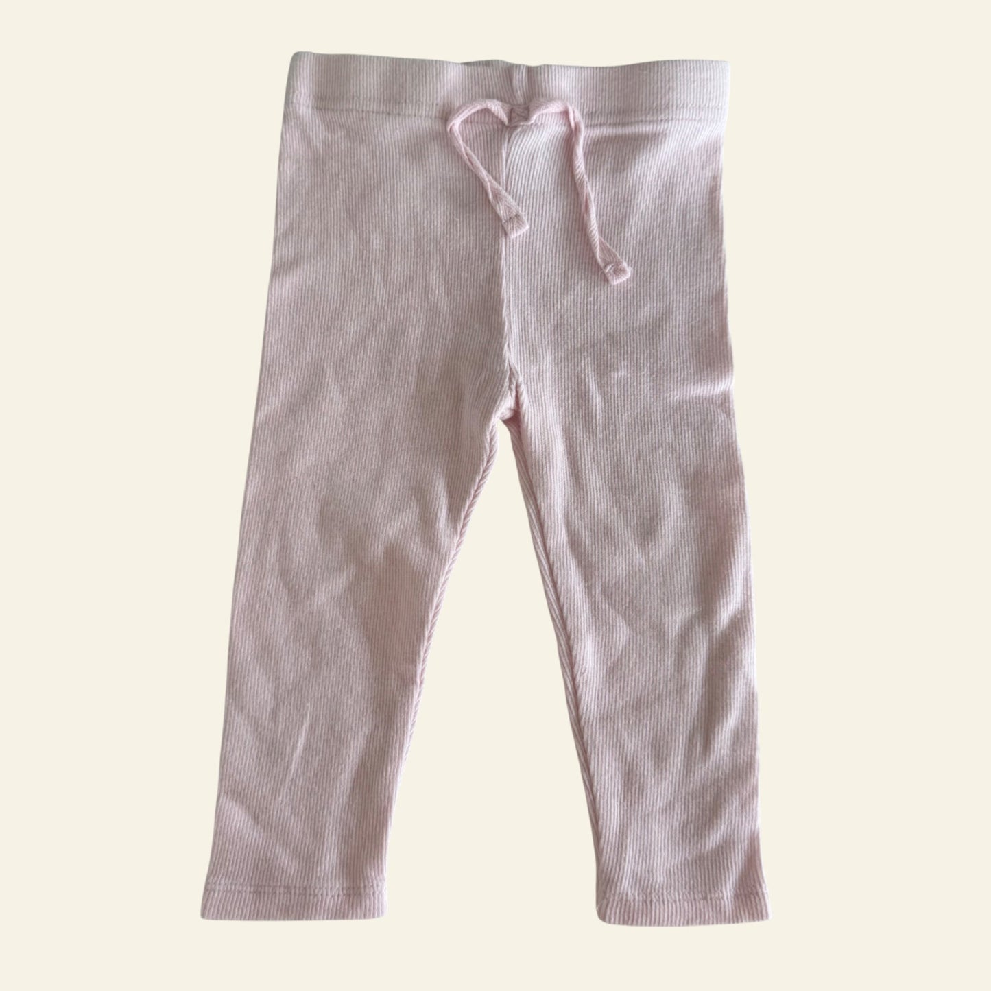 Milky pale pink leggings size 0
