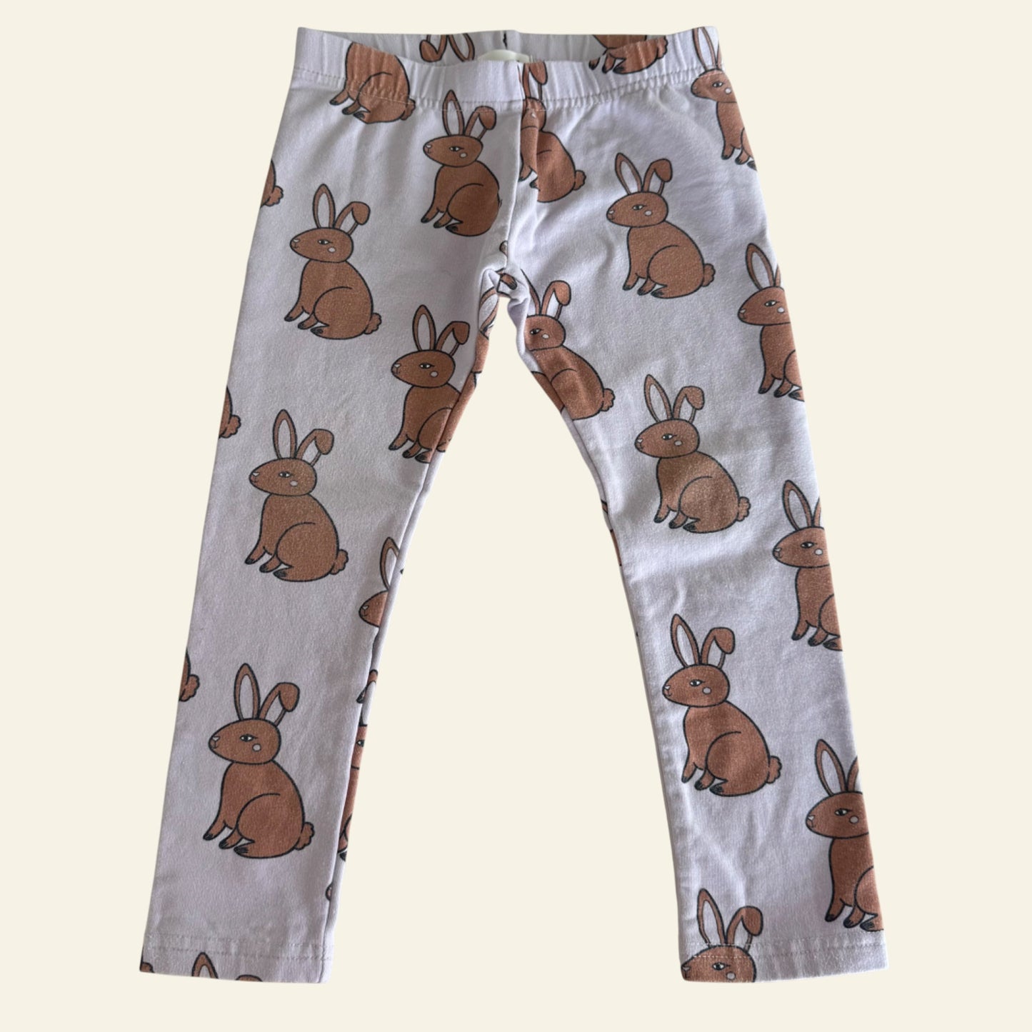 Seed purple bunny leggings size 3