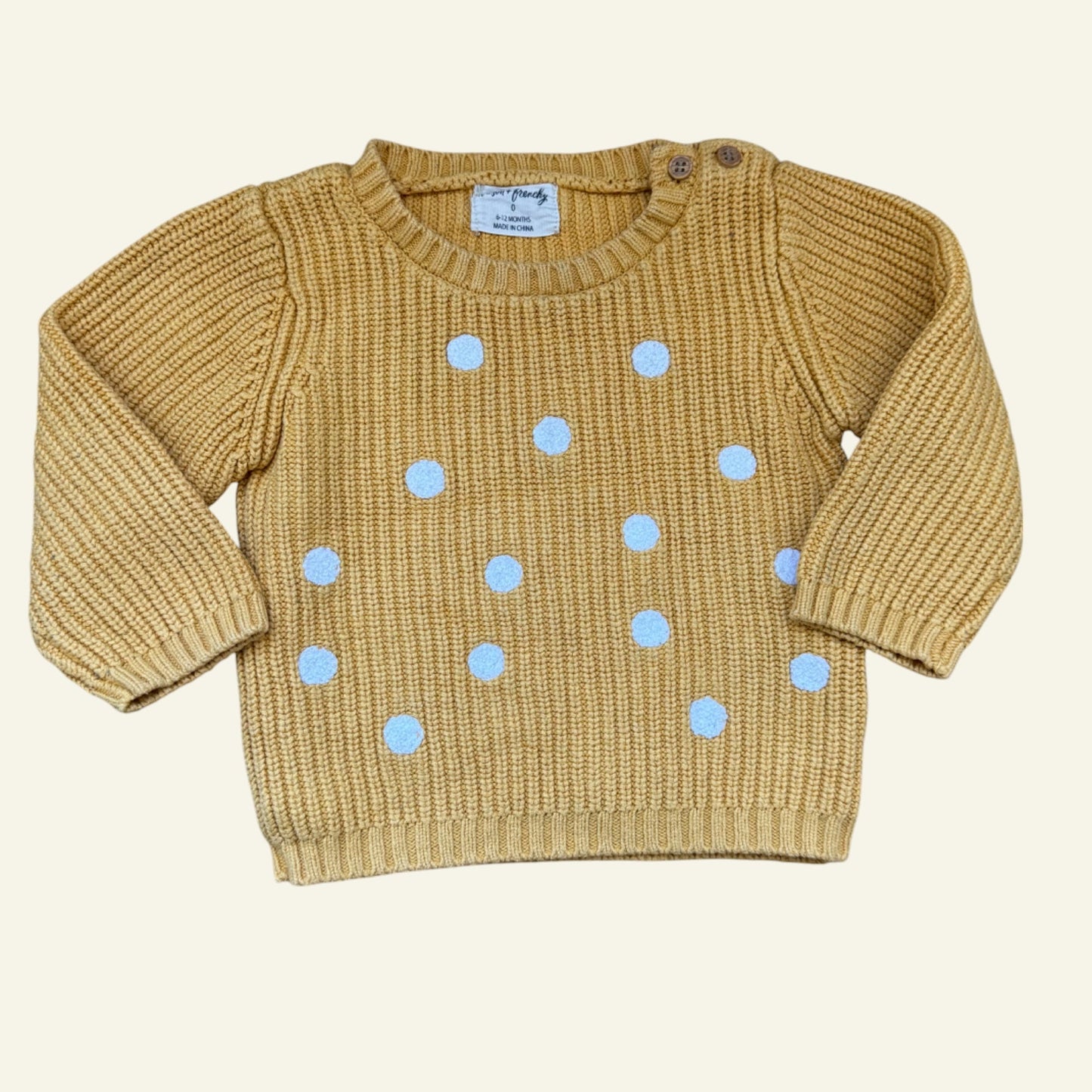 Wilson & Frenchy yellow knit jumper size 0