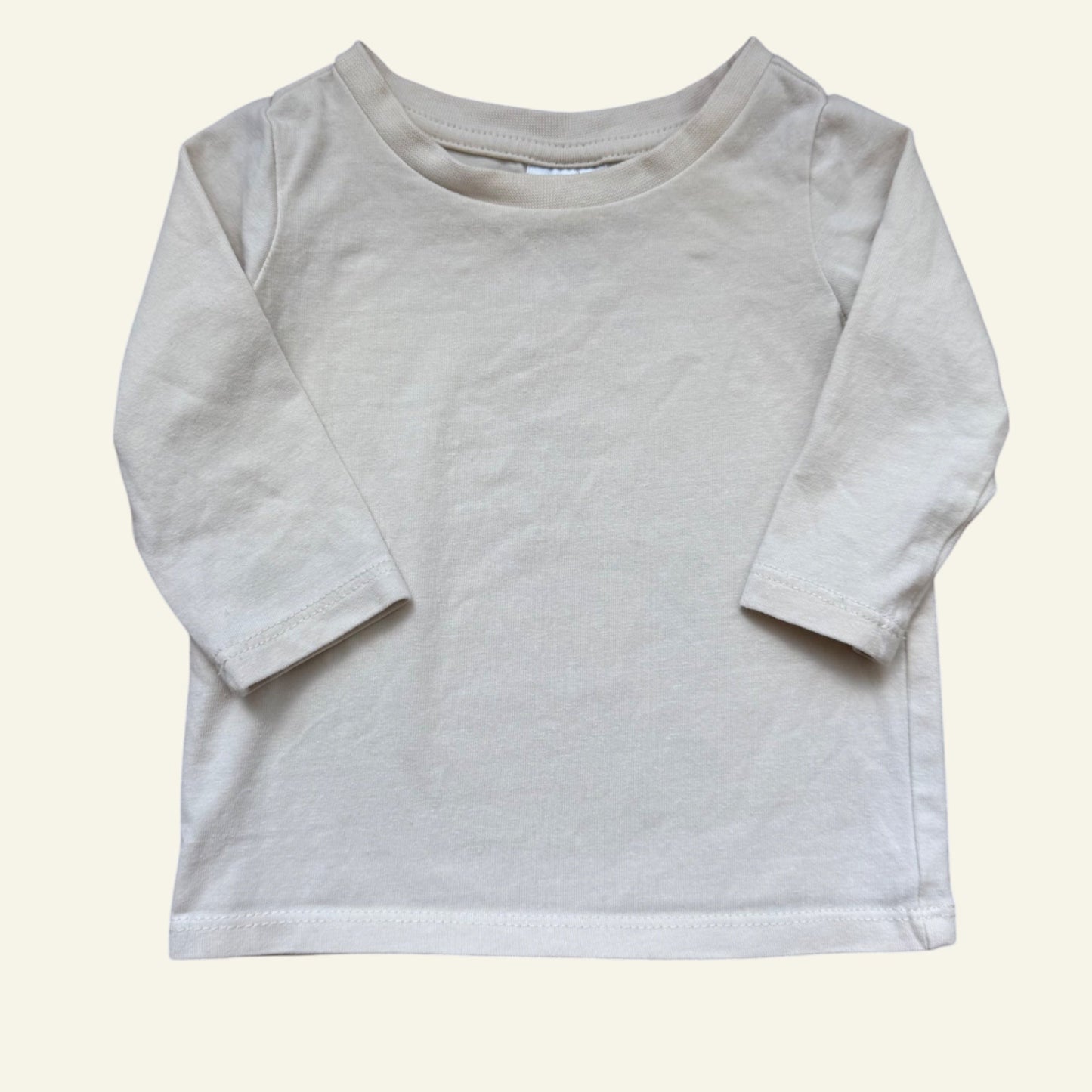 Target beige long sleeve size 000