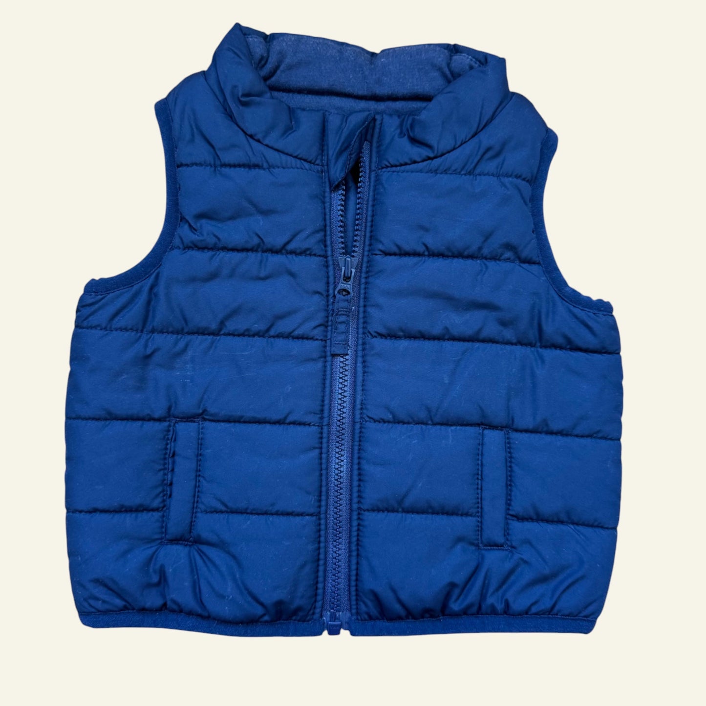 Target navy puffer vest size 000