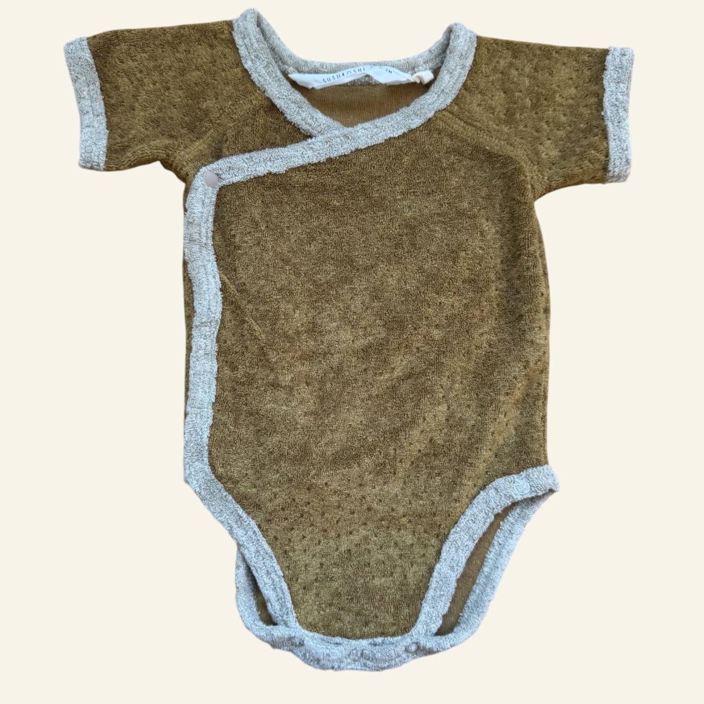 Susukoshi burnt orange bodysuit size 000