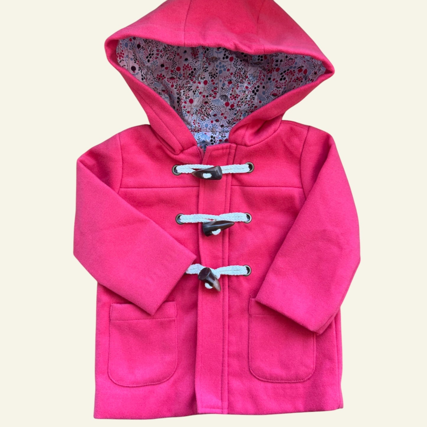 Target pink hooded jacket size 0