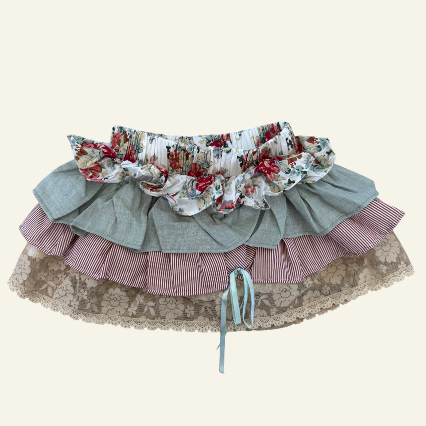 Arthur Ave. layered patterned skirt size 0