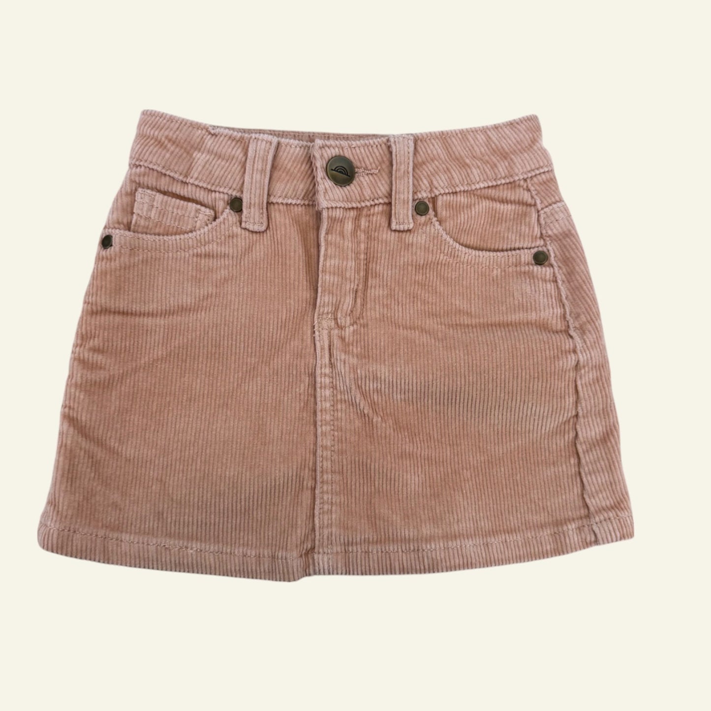 Jamie Kay peach cord skirt size 1