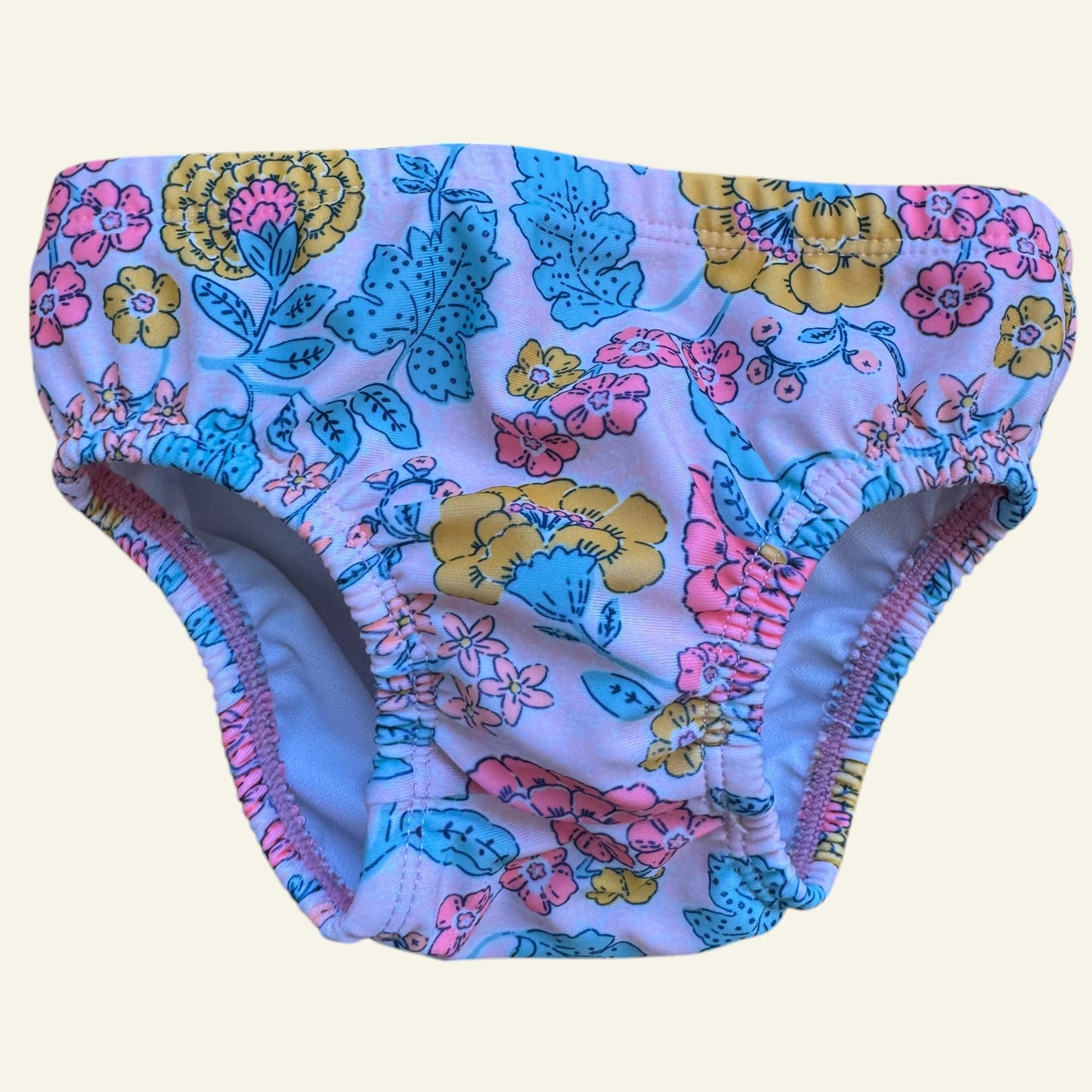 Purebaby floral swim nappy size 1