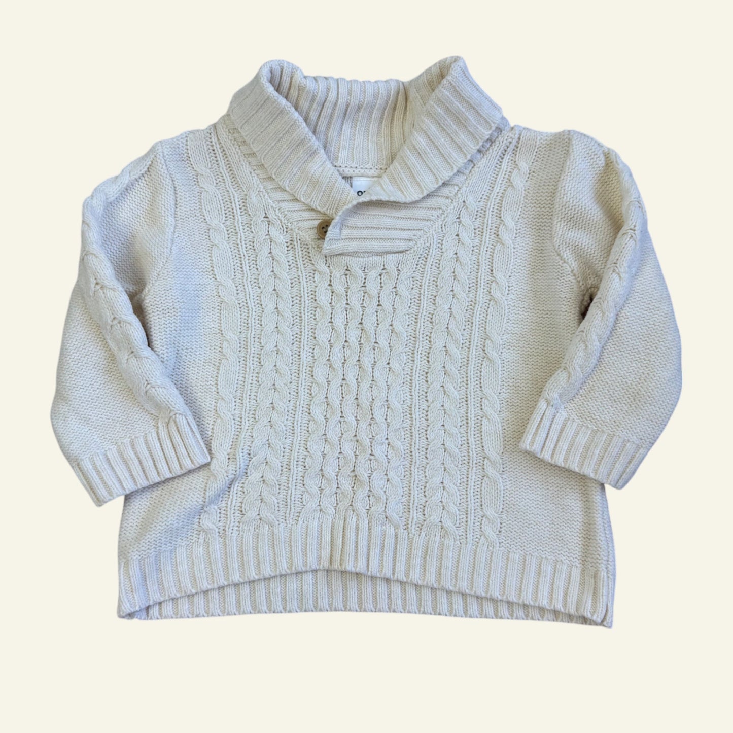 Anko cream knit jumper size 0