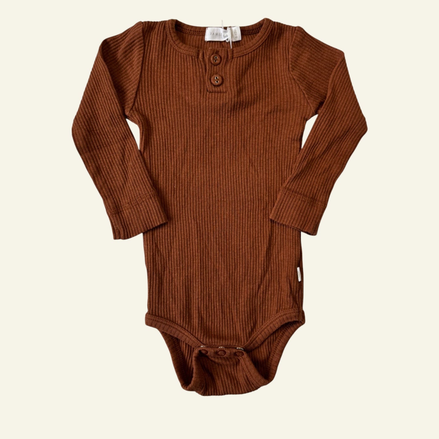 Jamie Kay rust bodysuit size 6-12 months