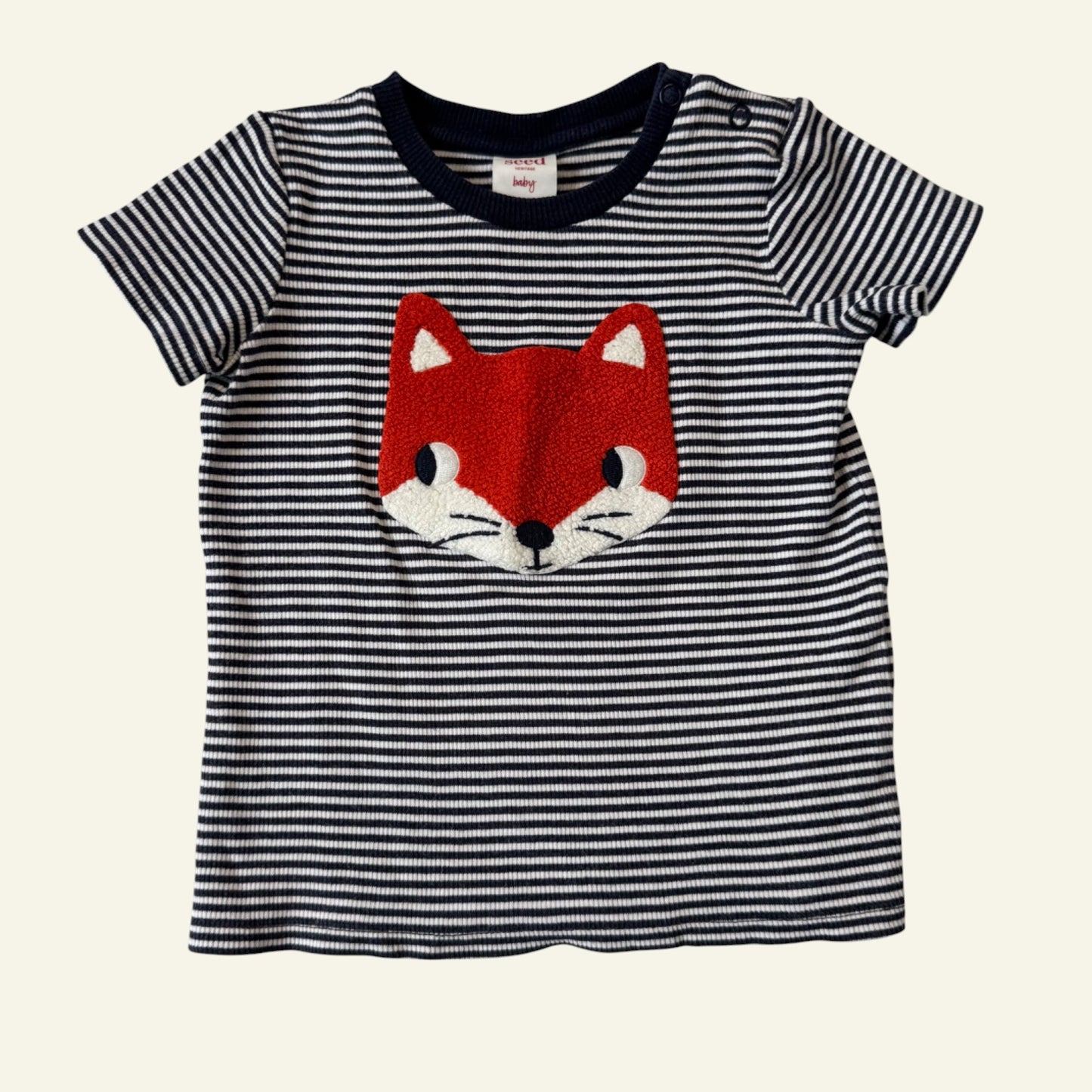 Seed striped fox t-shirt size 0