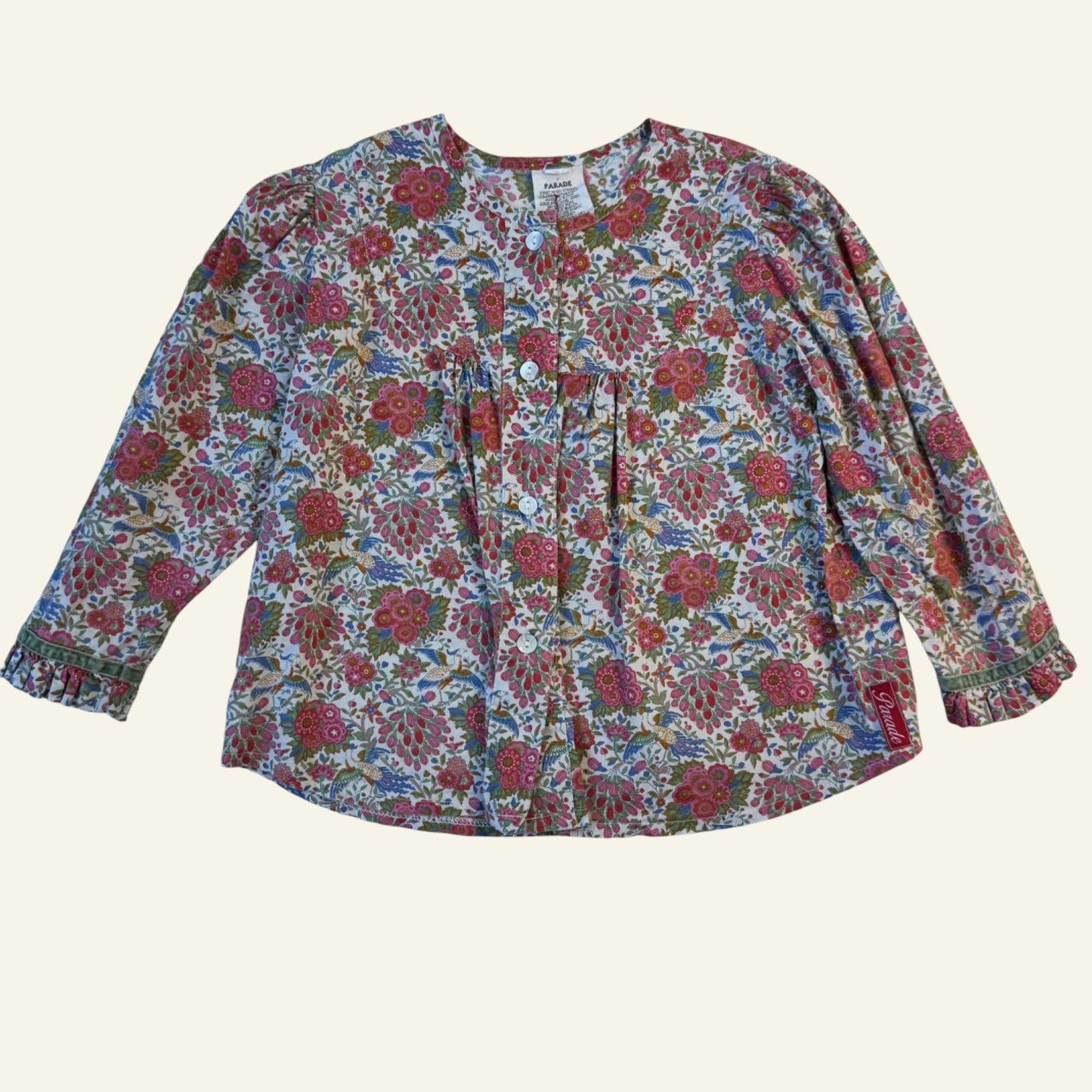 Parade floral top size 3