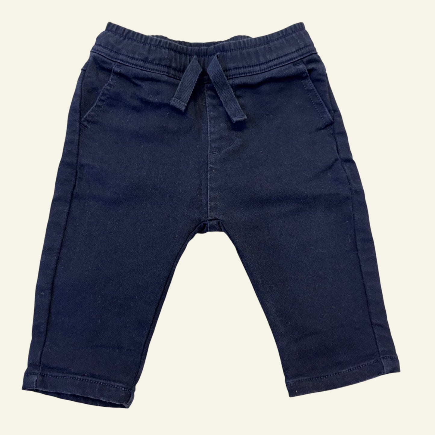 Seed navy pants size 0-3 months