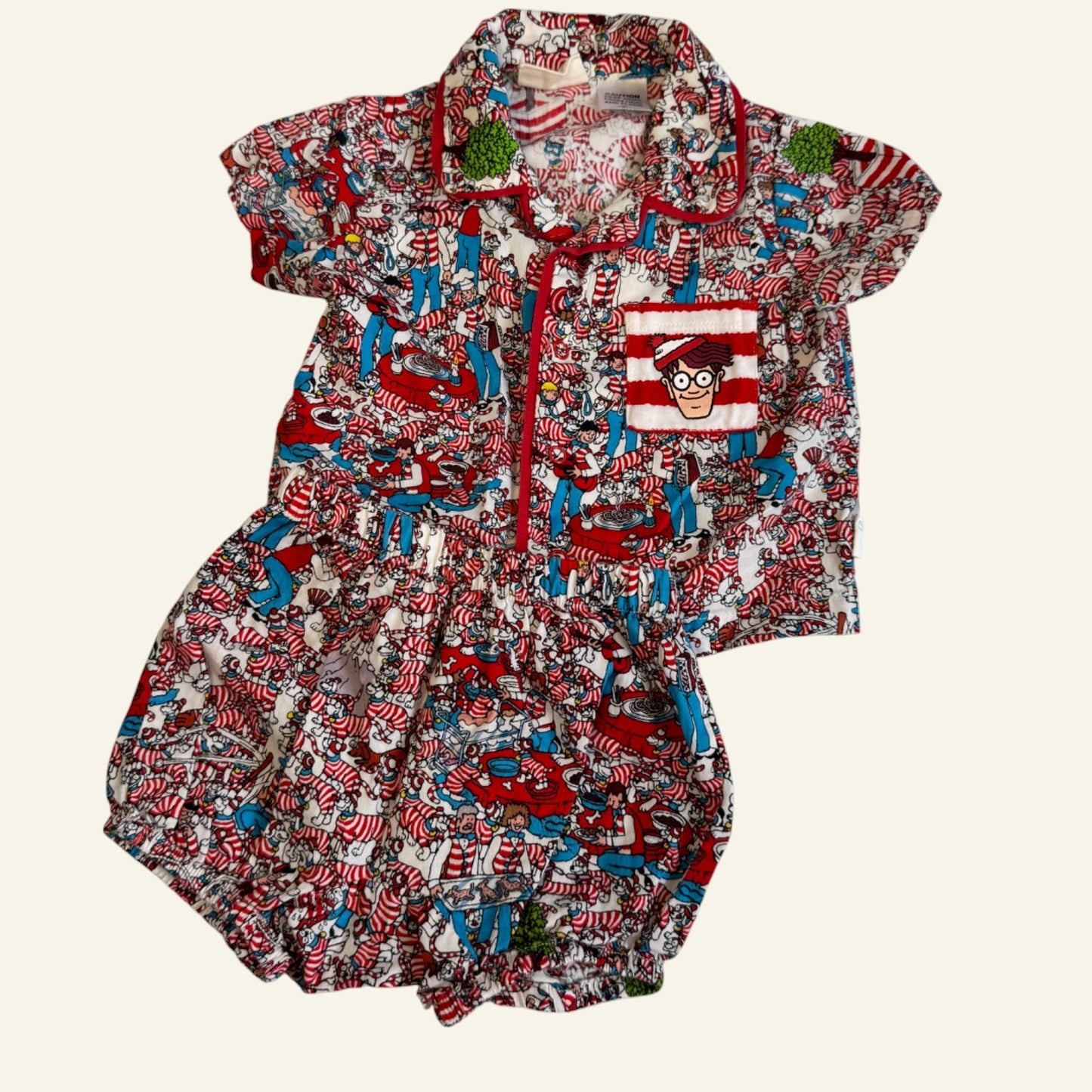 Peter Alexander Where’s Wally pyjamas size 00