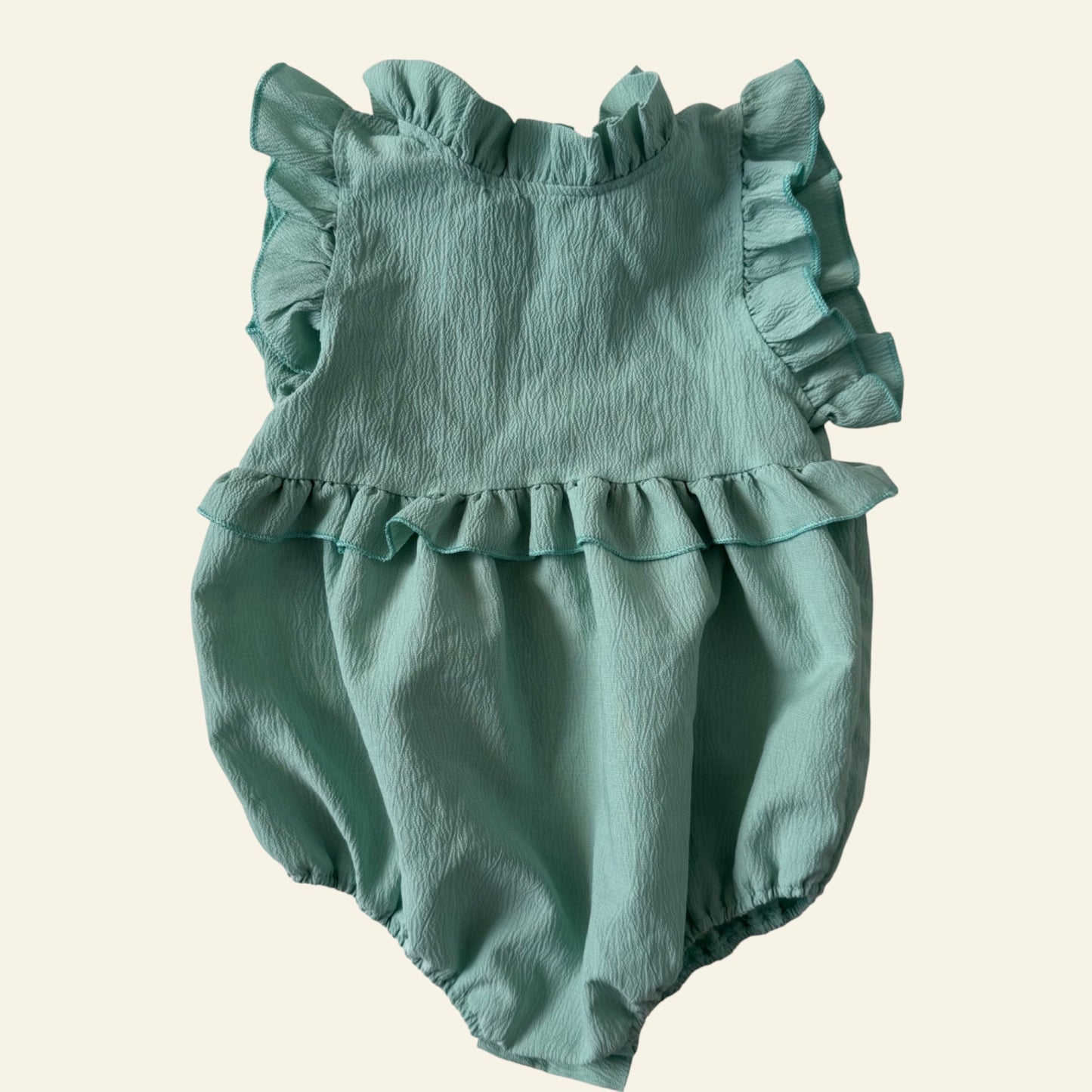YiPeiBan teal onesie size 0-1
