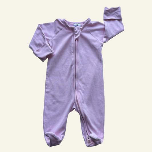 Target pink onesie size 0000