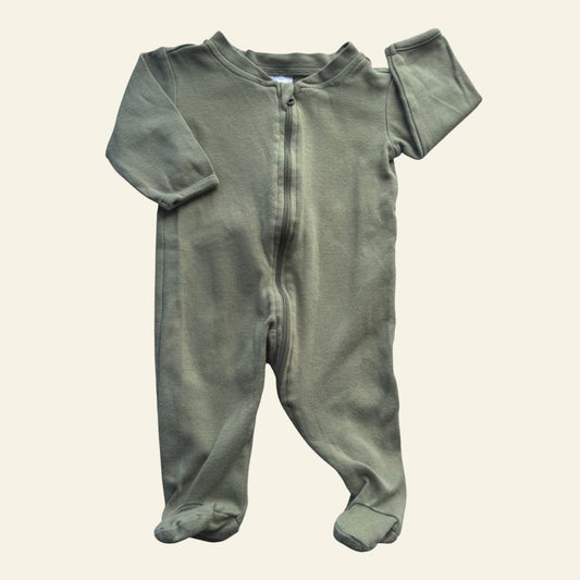 Anko khaki green zip onesize size 000