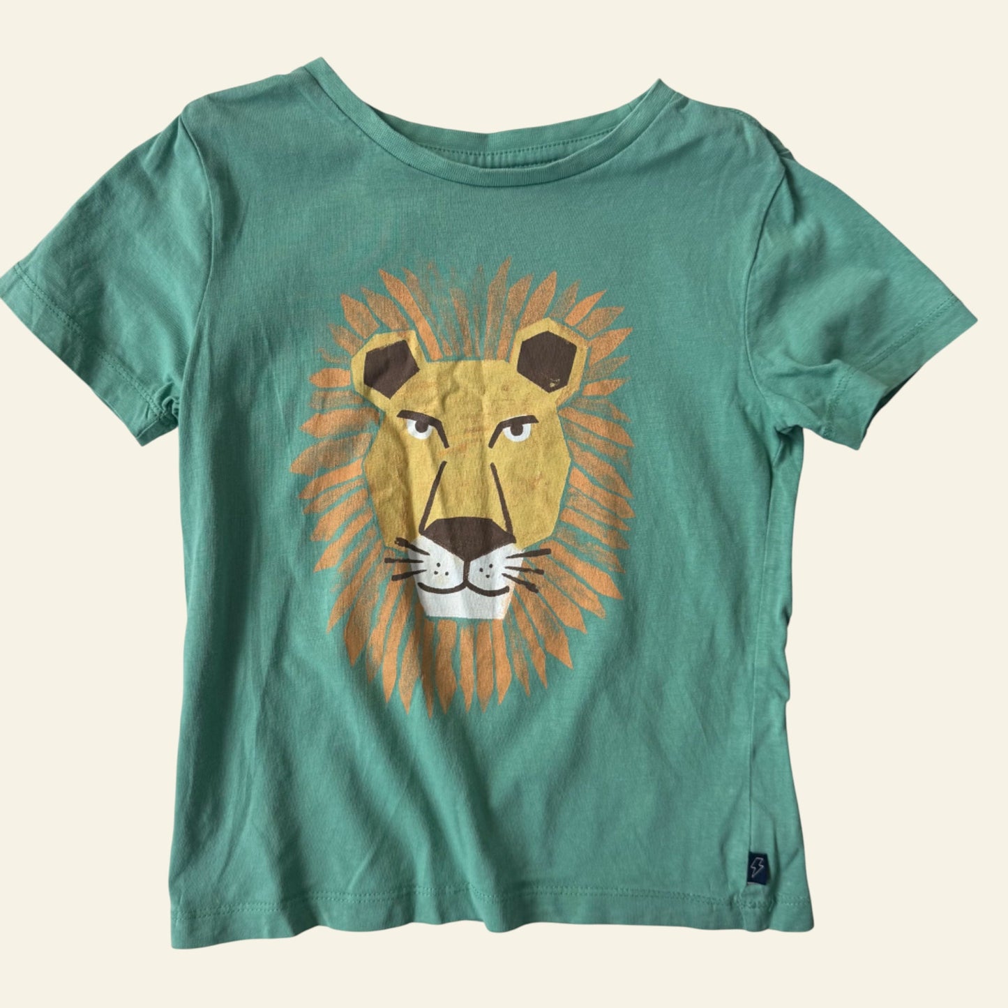Target green lion tshirt size 4