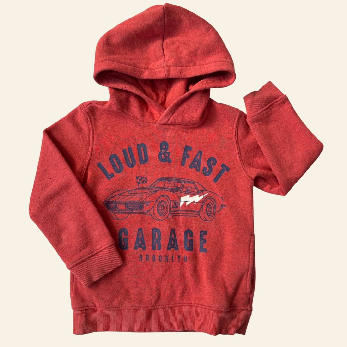 Target red car hooded jumper size 5