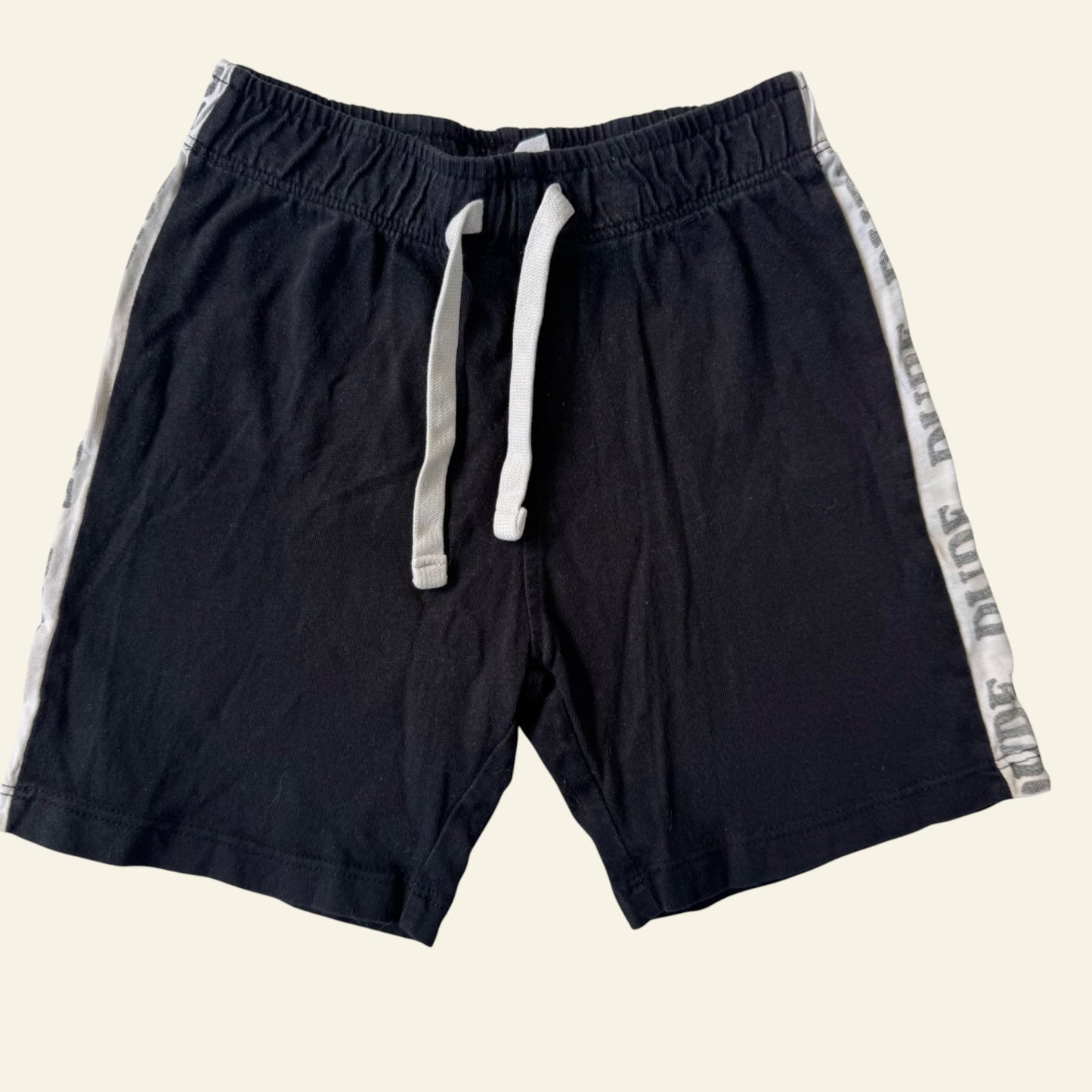 KID black shorts size 4