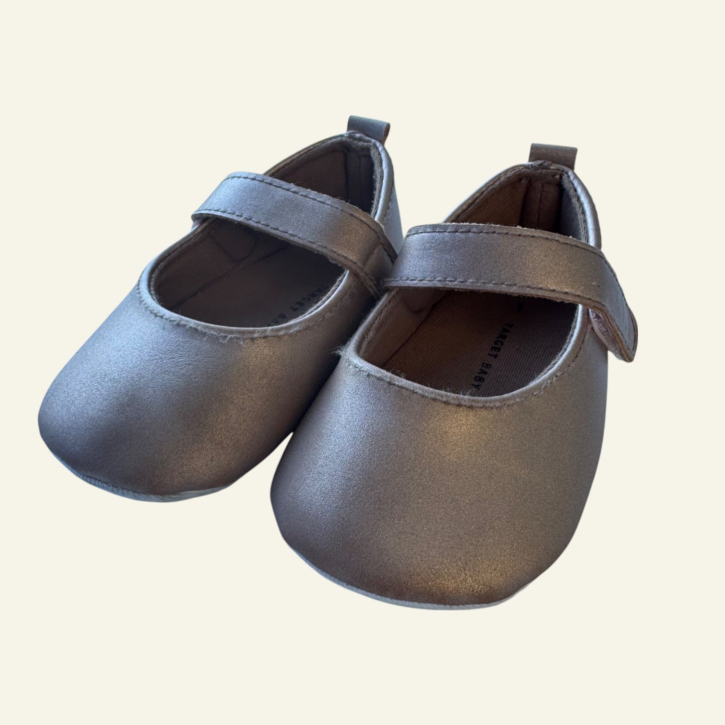 Target rose gold baby shoes size 1