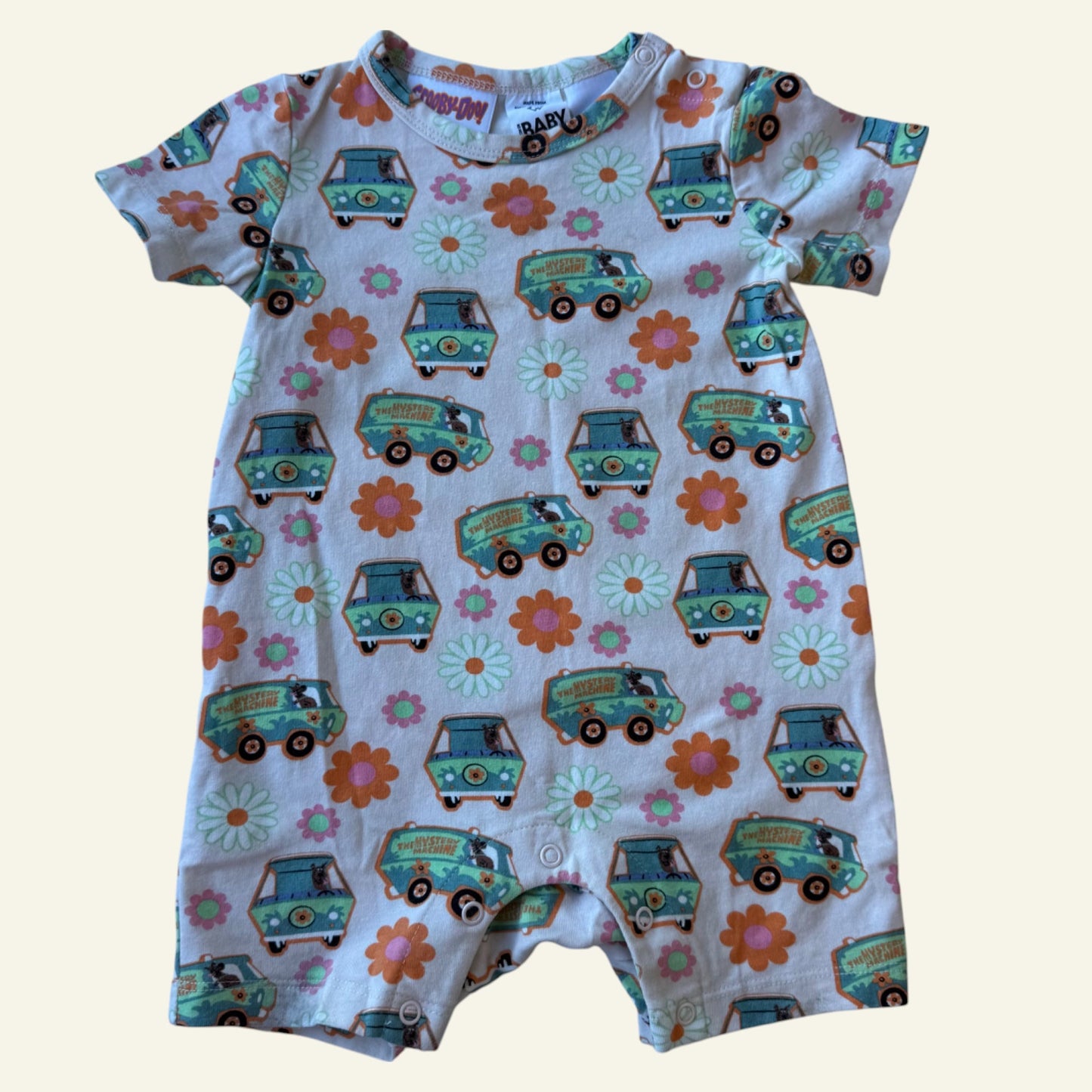 Cotton On Scooby Doo romper size 0 (Perfectly Imperfect)