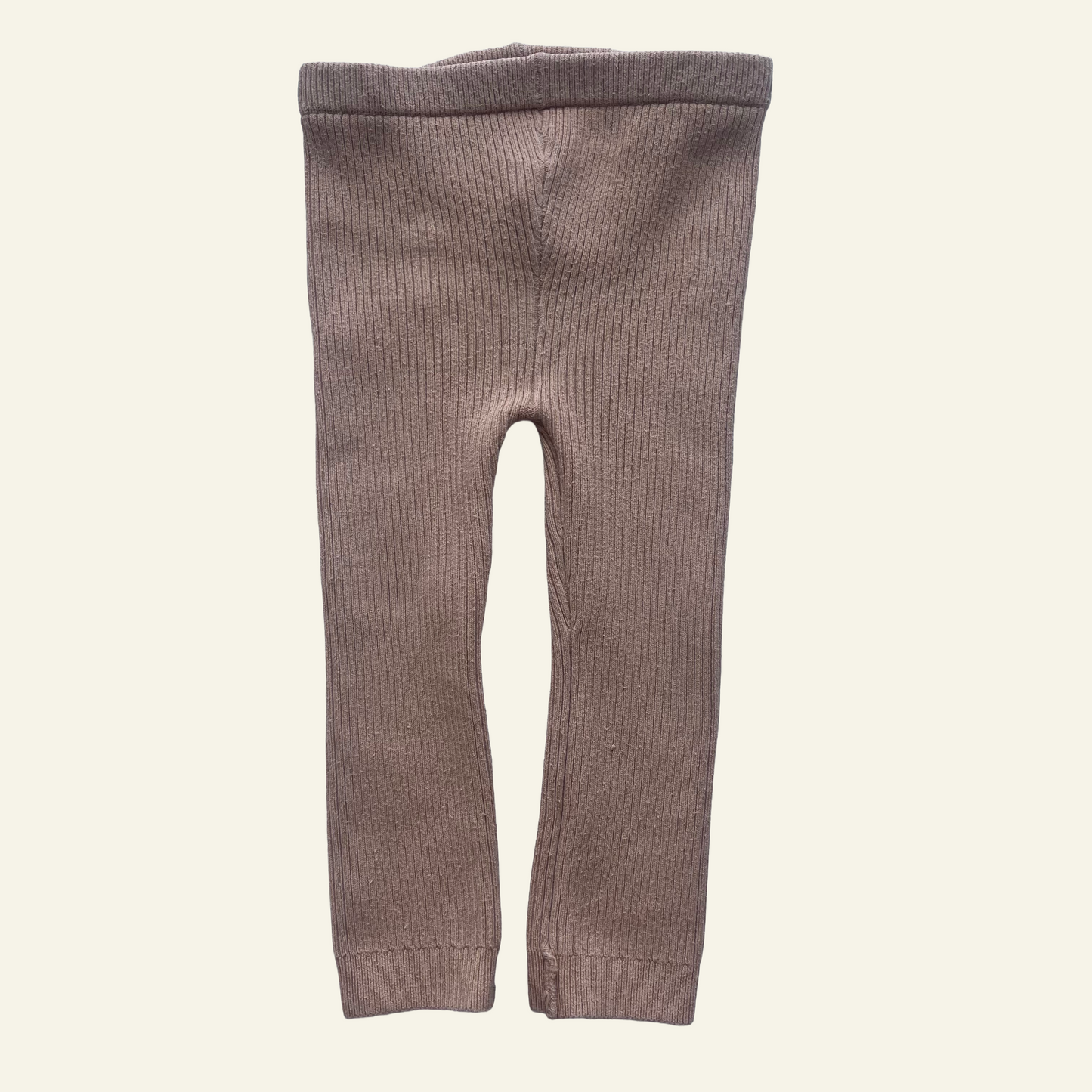 Ziggy Lou brown knit leggings size 0