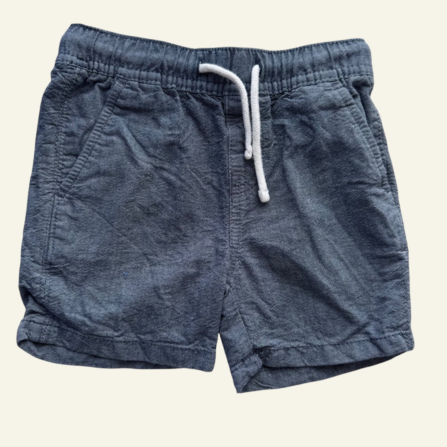 Anko blue shorts size 2