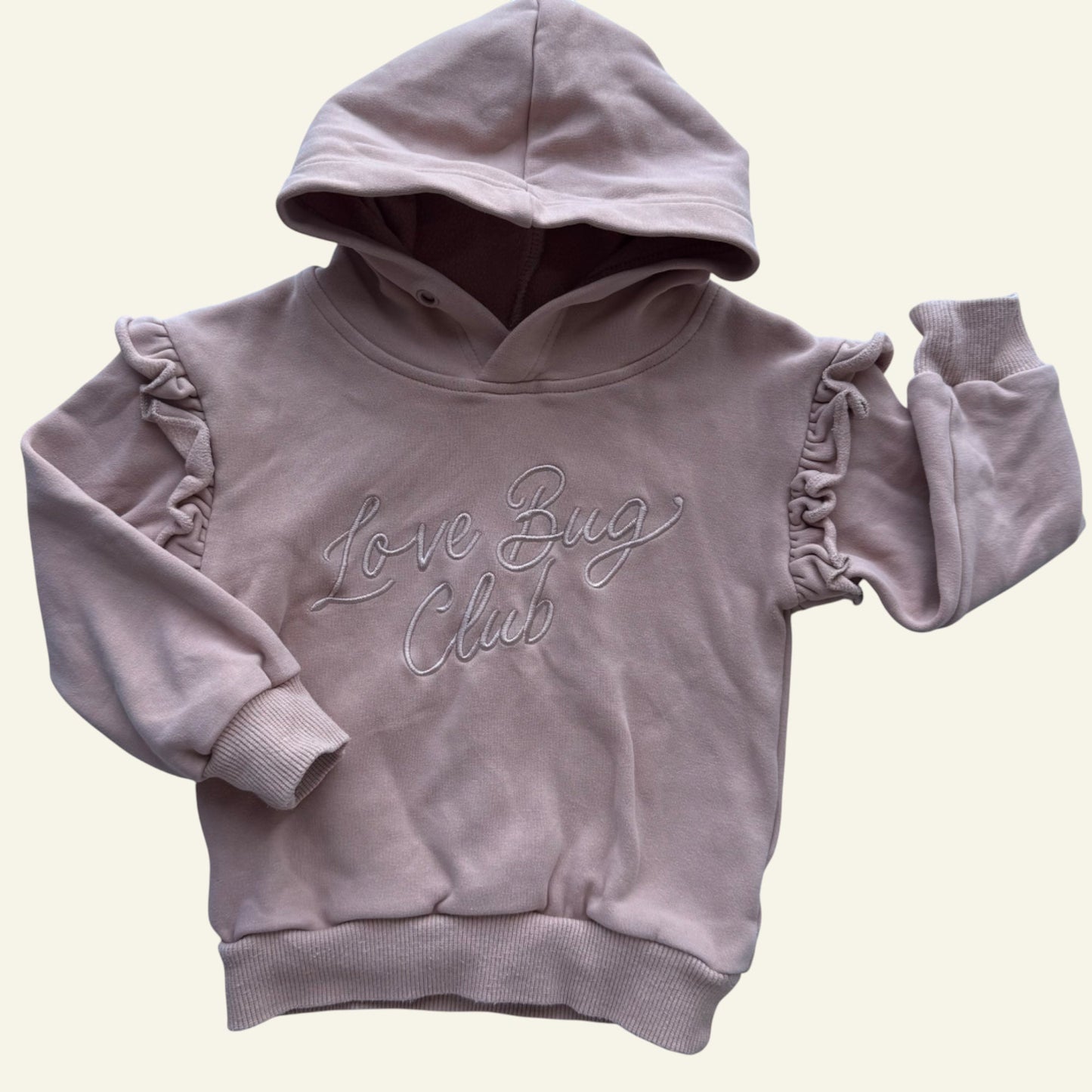 Bencer & Hazelnut Love Bug Club hoodie size 1