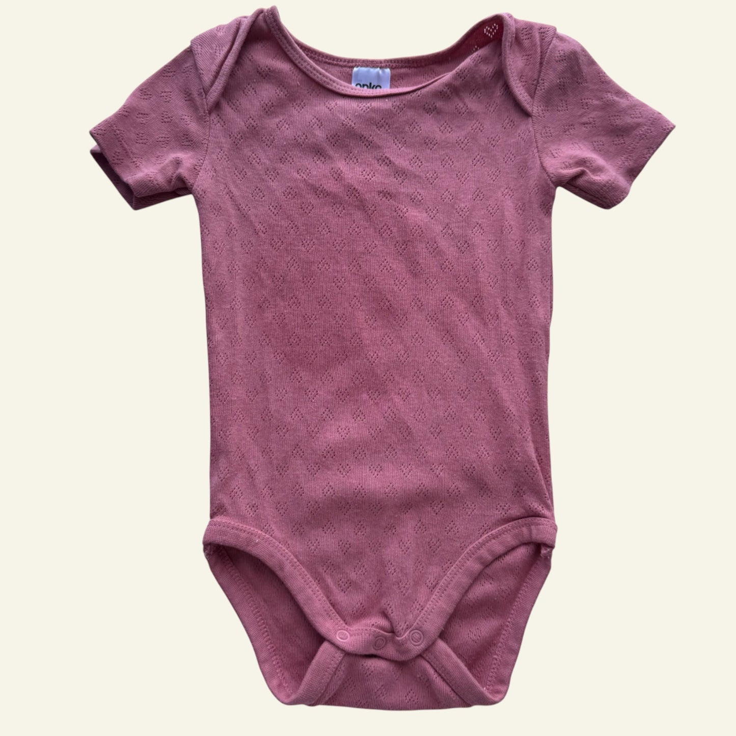Anko dark pink bodysuit size 2