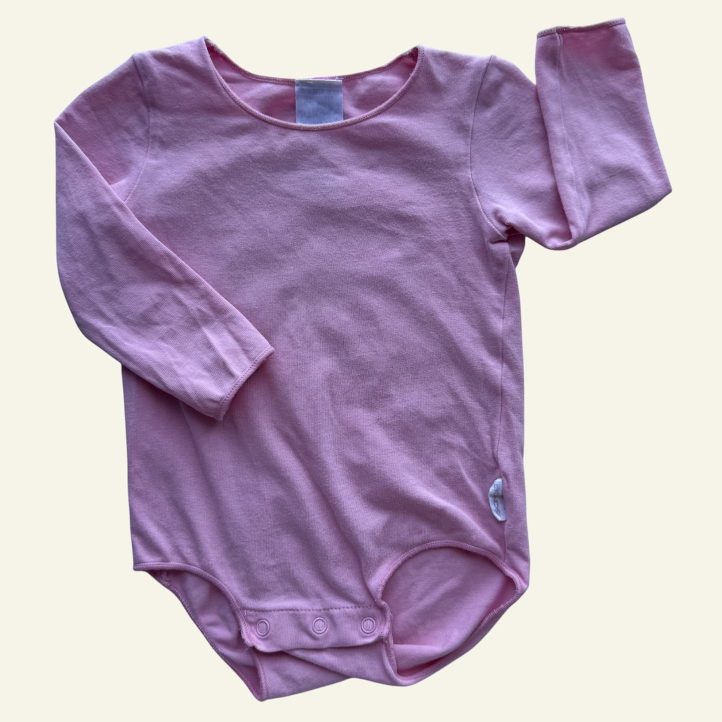 Bonds pink long sleeve bodysuit size 00