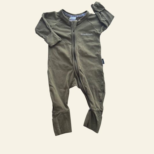Bonds khaki wondersuit size 0000