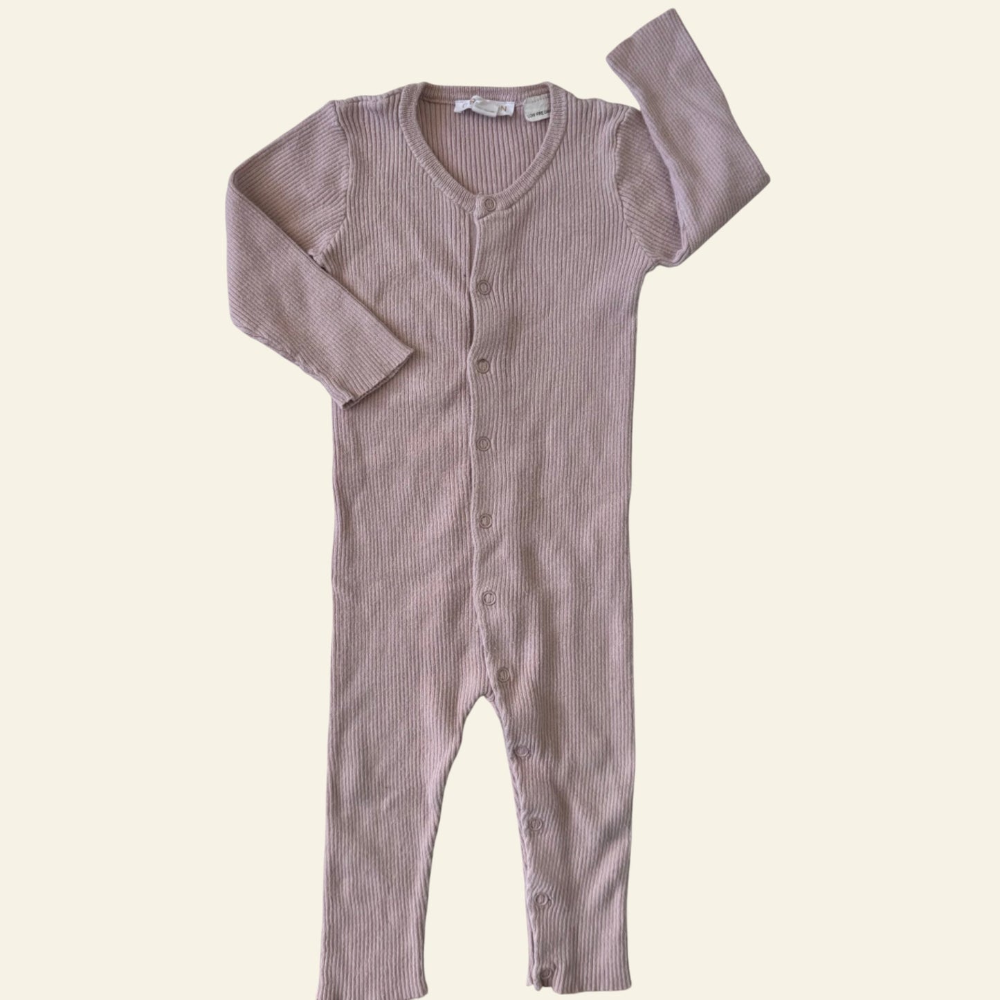 Grown beige knit onesie size 0