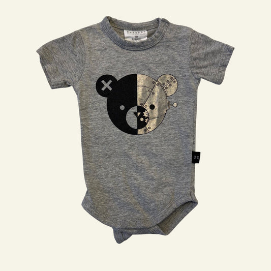 Hux grey robot bodysuit size 000