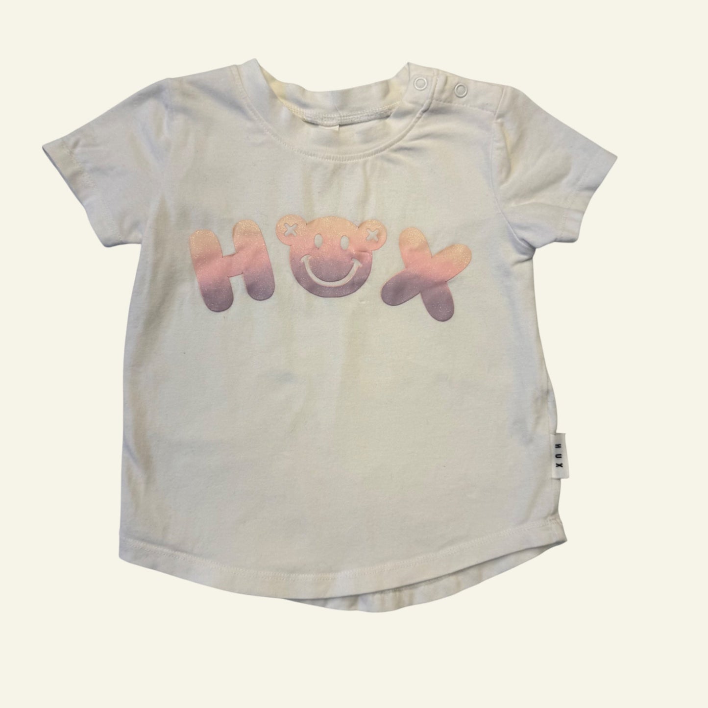 Hux white logo top size 1