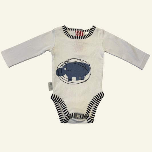 SOOKIbaby elephant stripe suit size 000