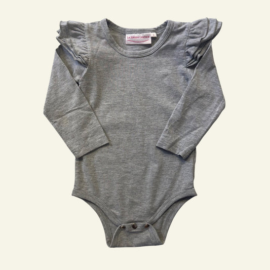 La Sienna grey bodysuit size 1